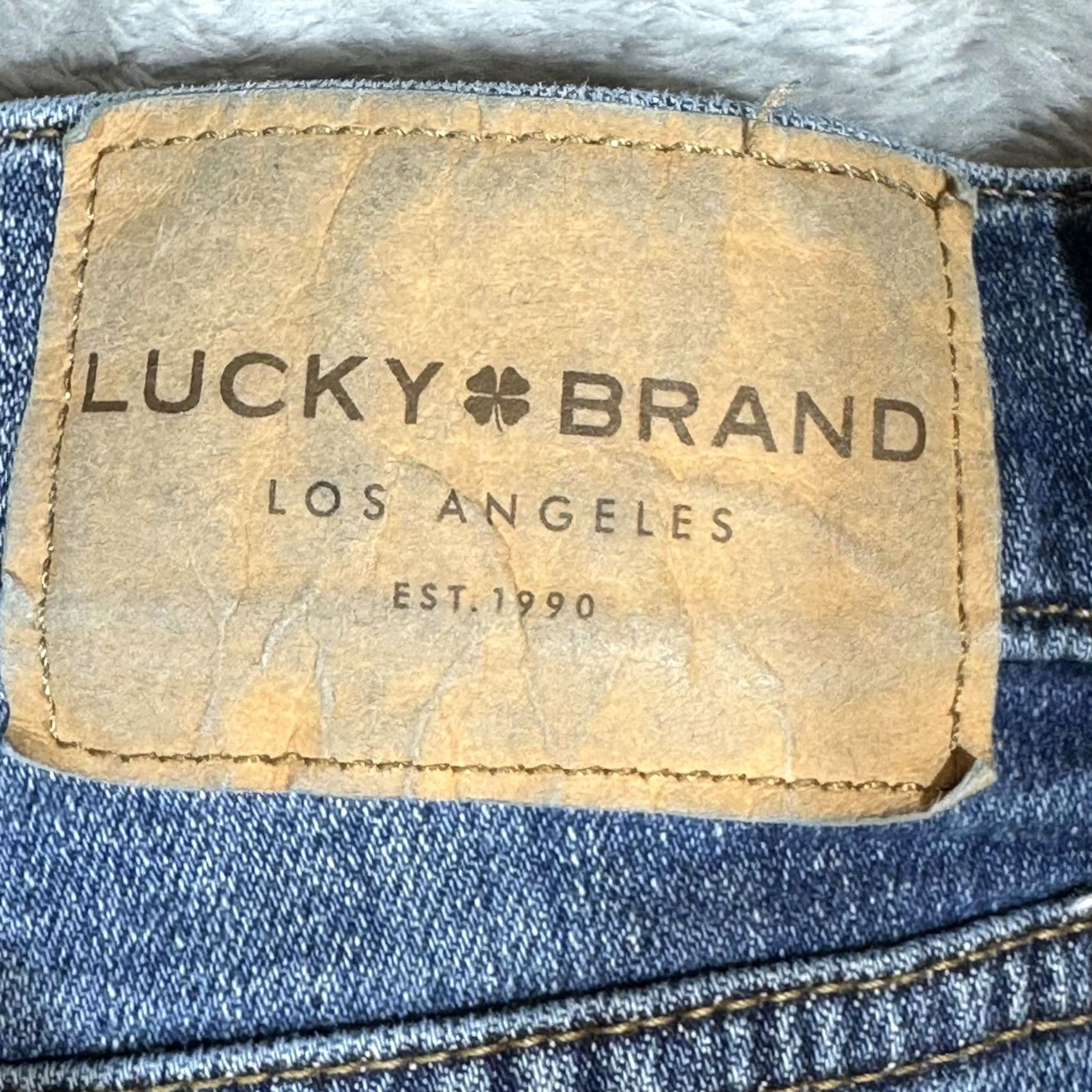 Lucky Brand Lucky Brand 363 Vintage Straight Blue Jeans Mens Size 38 - 30in Waist Size US 38 / EU 54 - 3 Thumbnail