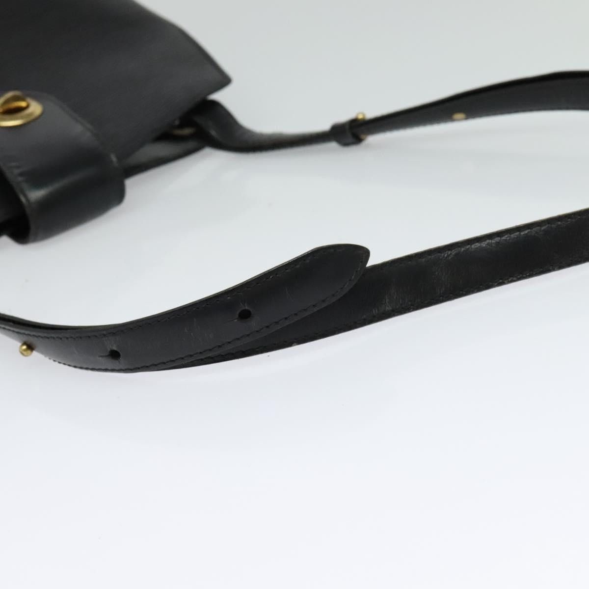 Louis Vuitton LOUIS VUITTON Epi Cluny Shoulder Bag Black M52252 Size ONE SIZE - 7 Thumbnail