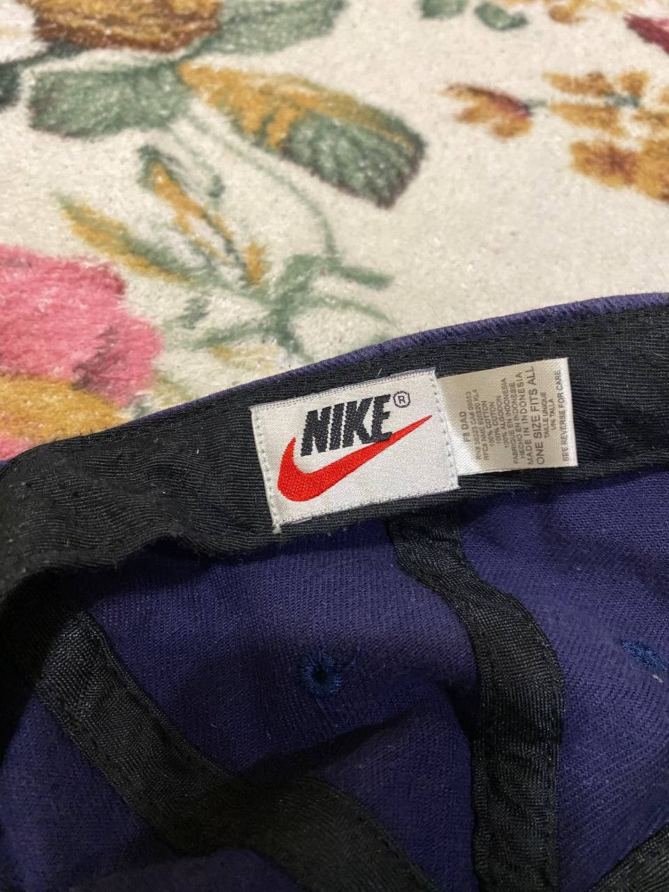 Nike Nike Tiger Woods golf hat vintage central swoosh fit Swoosh Size ONE SIZE - 7 Thumbnail