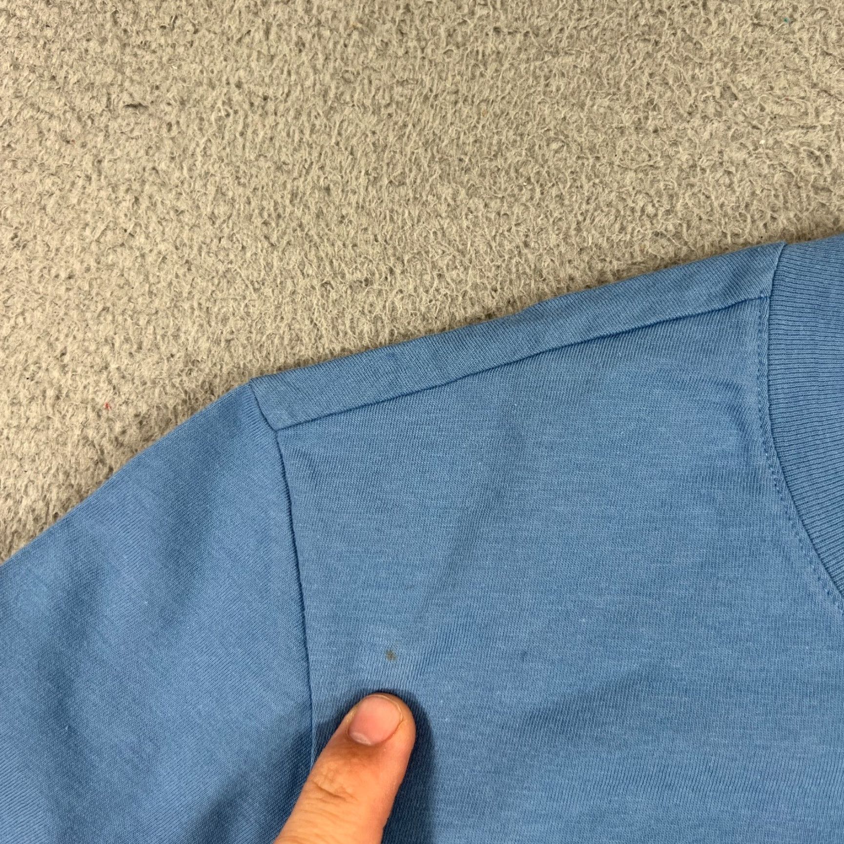 Lacoste LACOSTE Shirt Mens Small Blue Cotton Short Sleeve Crew Neck TH0051 Regular Fit Size US S / EU 44-46 / 1 - 2 Thumbnail
