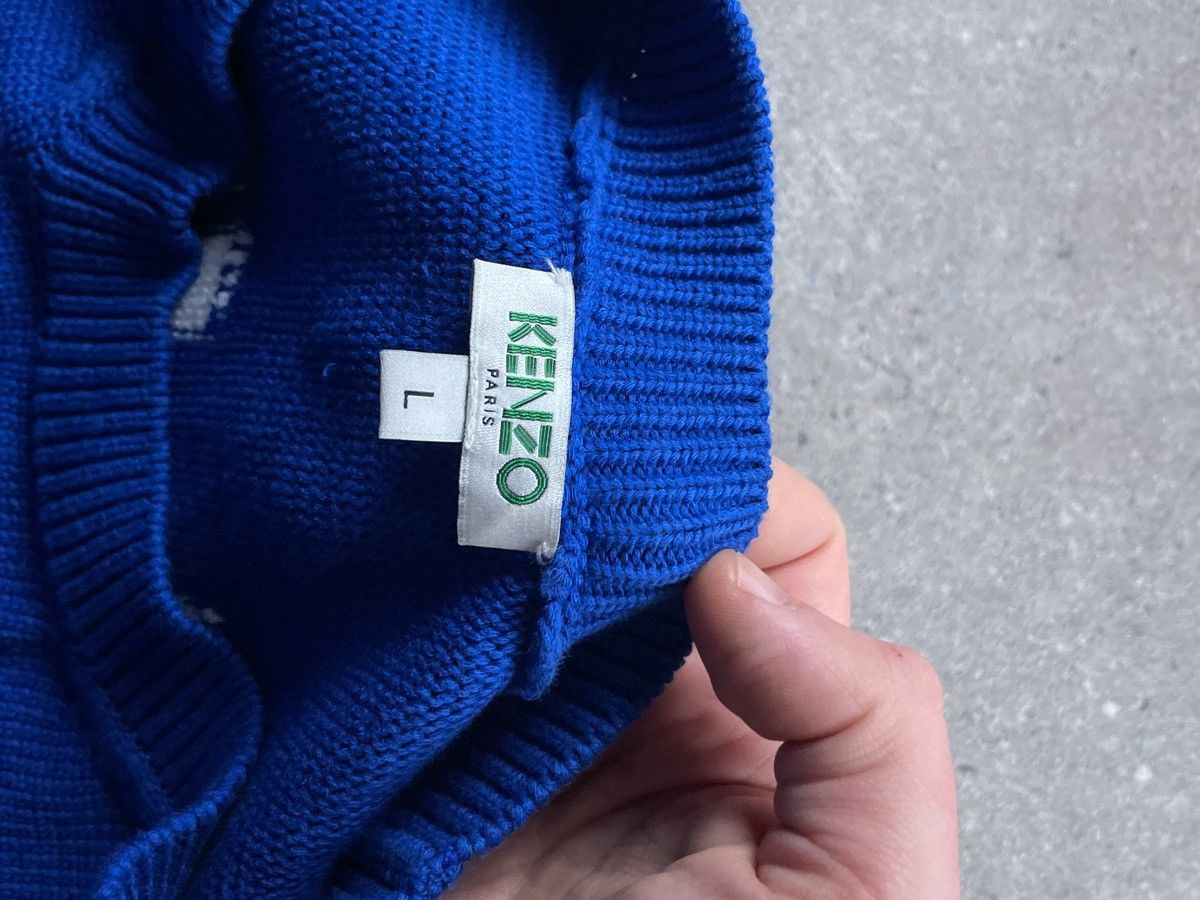 Kenzo Kenzo navy designer jumper Size US L / EU 52-54 / 3 - 4 Thumbnail
