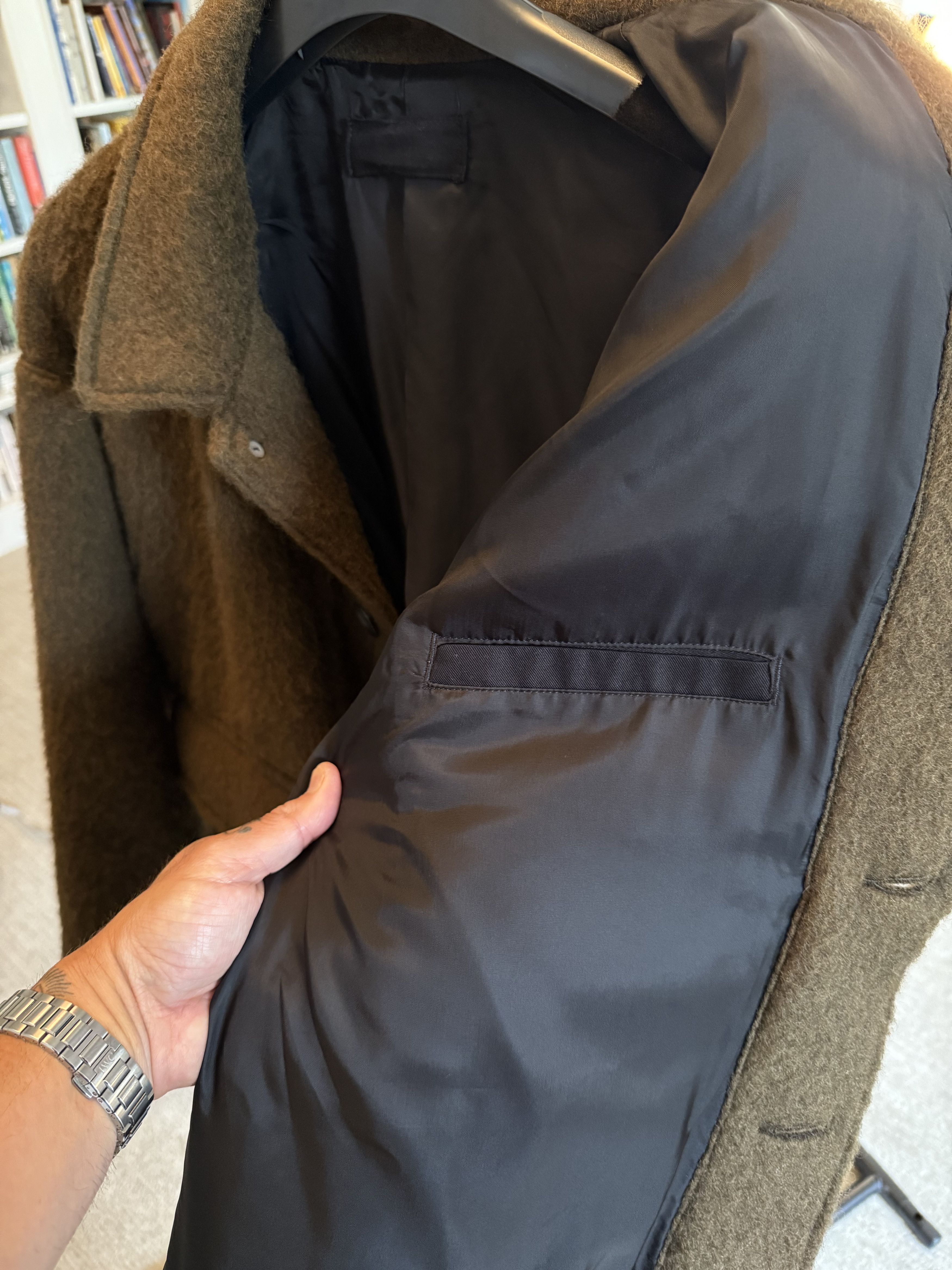 James Coward Replica Jacket - Olive Mohair Size US M / EU 48-50 / 2 - 5 Thumbnail