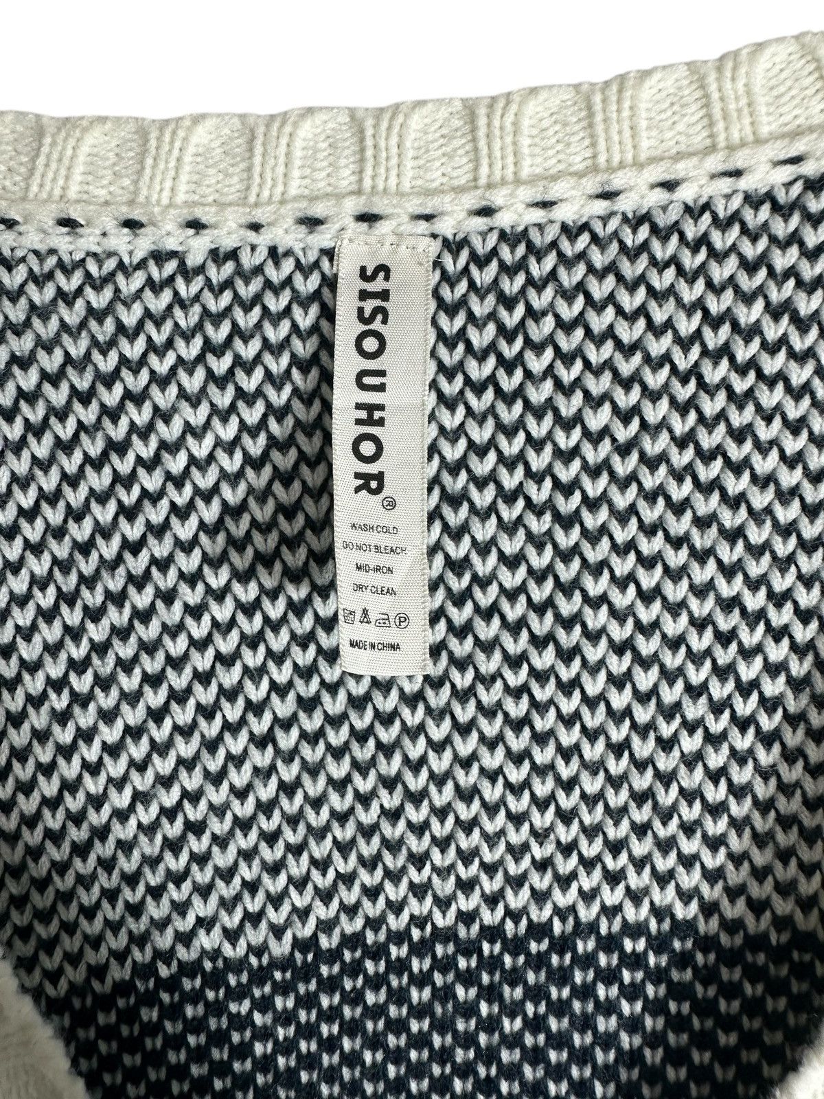 Japanese Brand ARCHIVE BIG SKULL SISOUHOR KNIT CARDIGAN PUNK KAPITAL STYLE Size US L / EU 52-54 / 3 - 8 Thumbnail