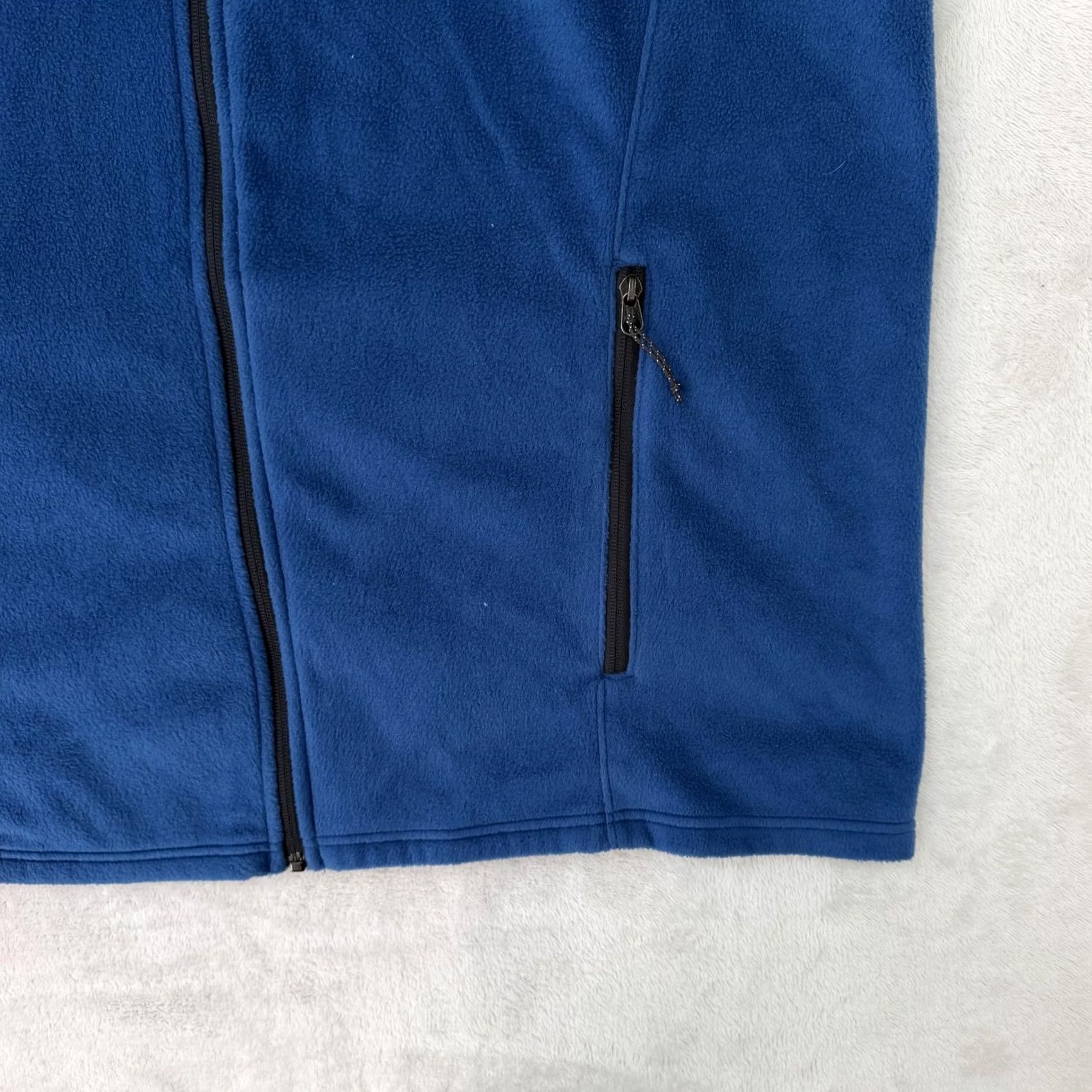 Eddie Bauer Eddie Bauer Vest Mens XL Blue Fleece Full Zip Stand Collar Outdoor Casual Size US XL / EU 56 / 4 - 4 Thumbnail