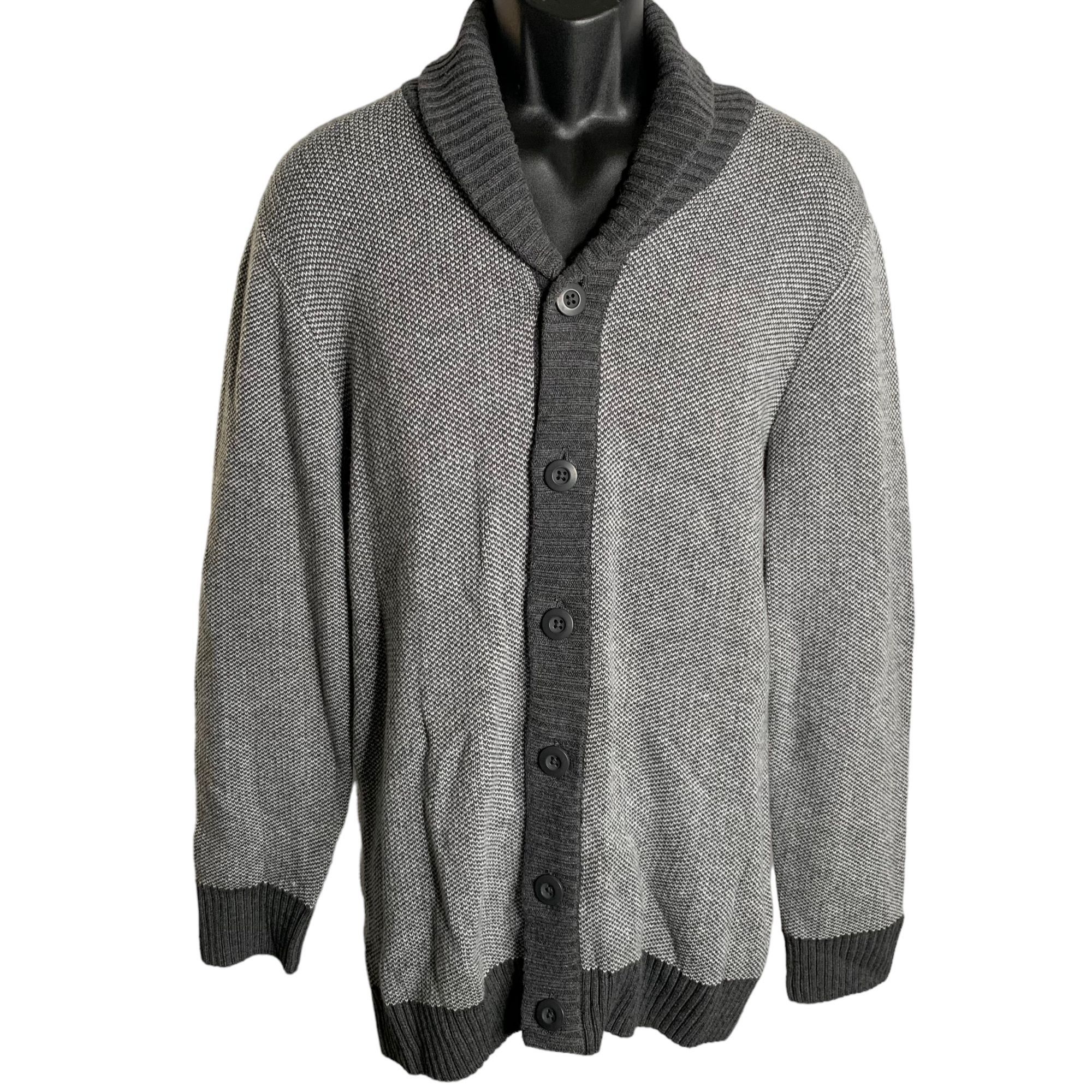 Urban Pipeline Urban Pipeline Shawl Collar Cardigan Sweater XL Grey ...