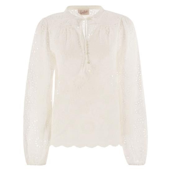 MC2 Saint Barth MC2 SAINT BARTH Women Shirts HRP001 WHITE Size S / US 4 / IT 40 - 1 Thumbnail