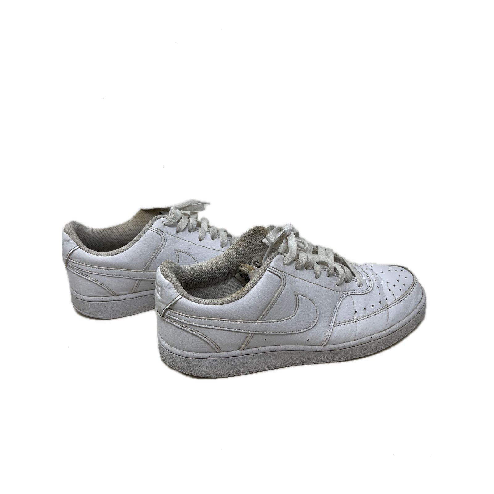 Nike Nike Court Vision Triple White Black Mens 8.5 Size US 8.5 / EU 41-42 - 3 Thumbnail