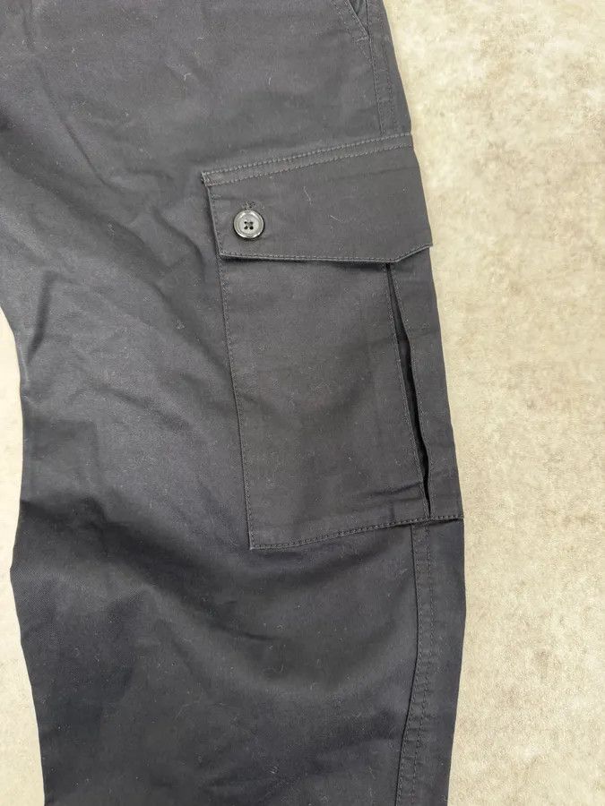 Dolce & Gabbana 2000s Dolce & Gabbana Black Flat Pockets Pants Size US 39 - 9 Thumbnail