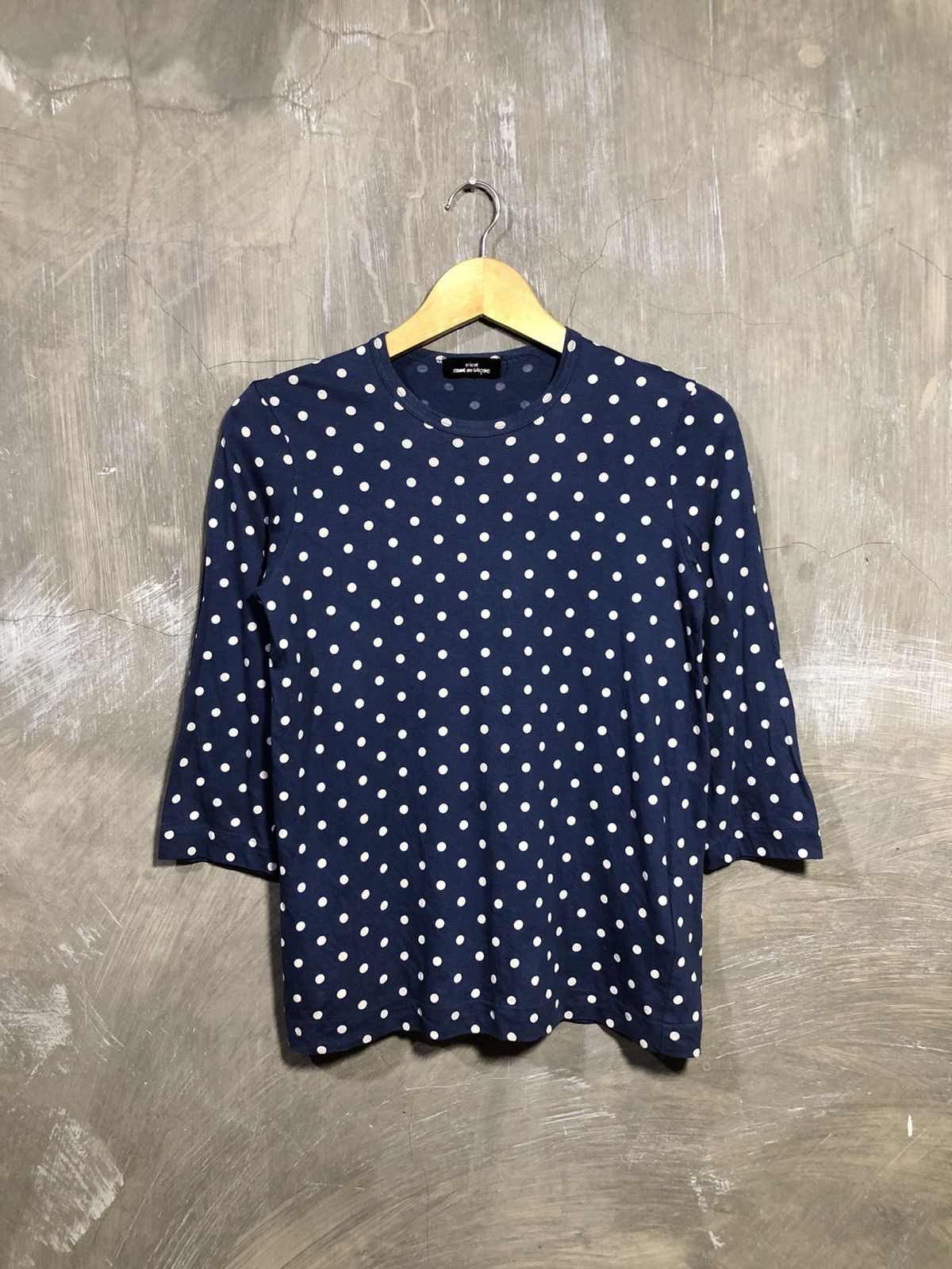 Comme des Garcons × Comme des Garcons SHIRT × Tricot Comme des Garcons Tricot Comme Des Garcons AD2007 Polkadot Tshirt Size S / US 4 / IT 40 - 1 Thumbnail
