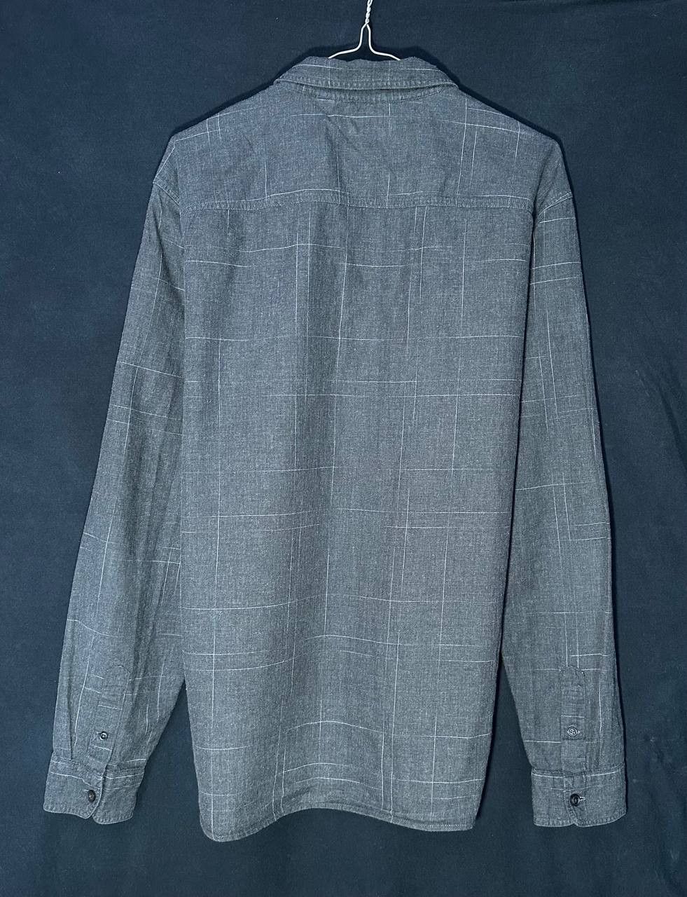 Allsaints Allsaints dark plaid shirt buttons cotton Size US XL / EU 56 / 4 - 4 Thumbnail