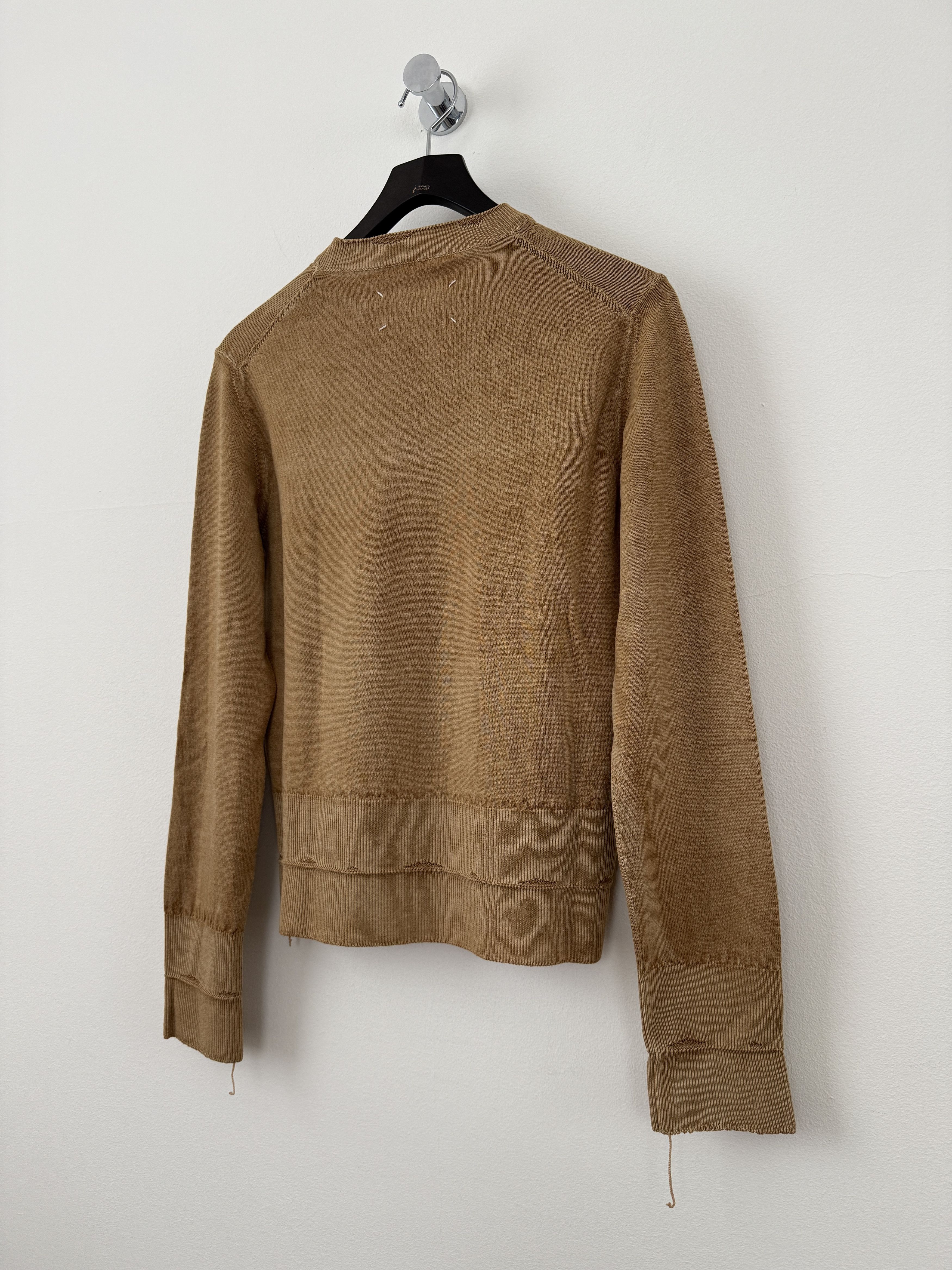 Maison Margiela Miss Deanna 10 Corso Como Distressed Sweater Size L / US 10 / IT 46 - 11 Thumbnail