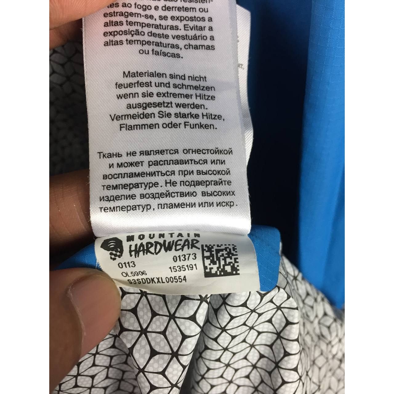 Mountain Hardwear × Vintage Mountain Hardwear Women Plasmic Ion Rain Jacket Size L / US 10 / IT 46 - 21 Thumbnail