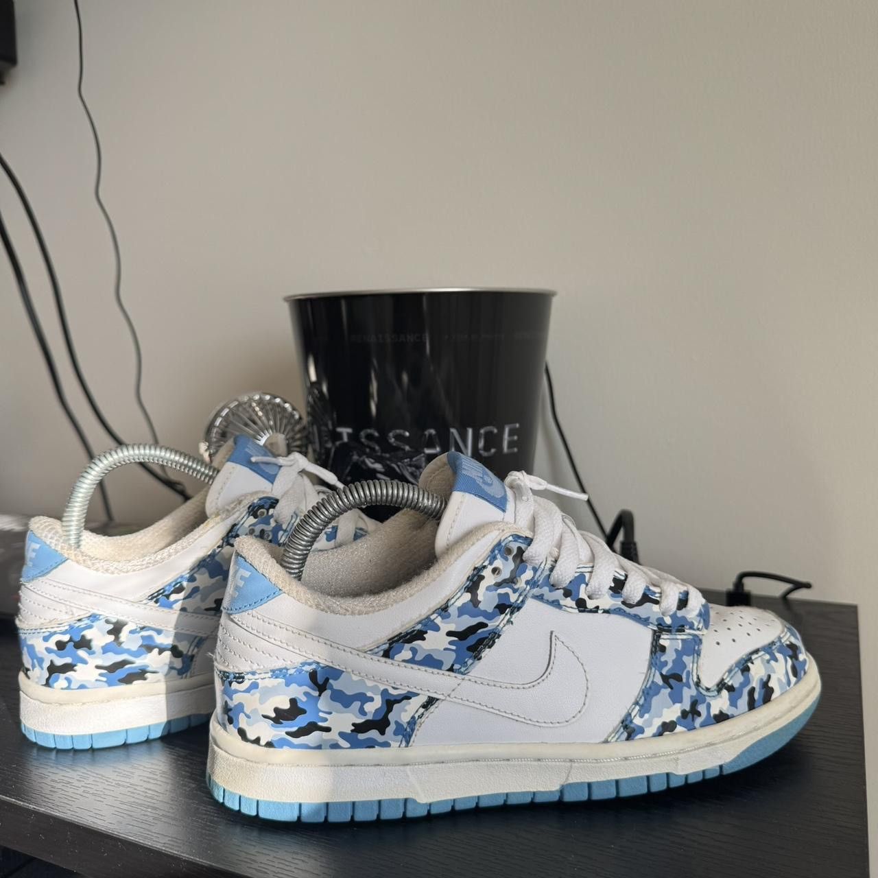 Nike Rare Nike dunk low camo blue white 2006 Size US 7 / IT 37 - 2 Thumbnail