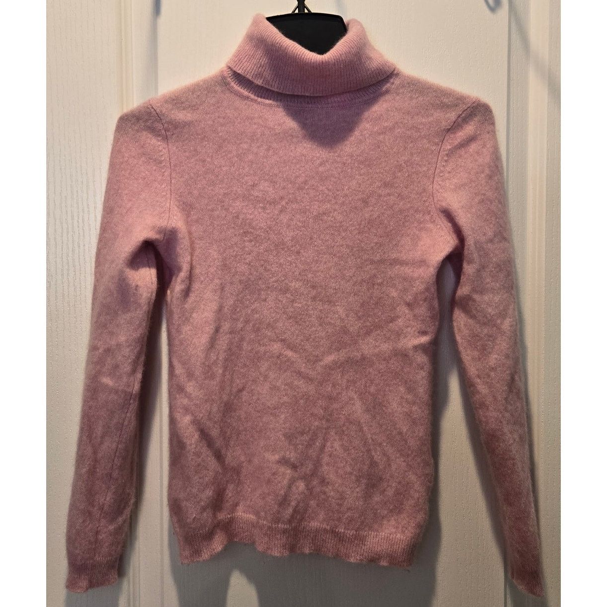 Other Charter Club Luxury Cashmere pink turtleneck Petite Small Size S / US 4 / IT 40 - 1 Thumbnail
