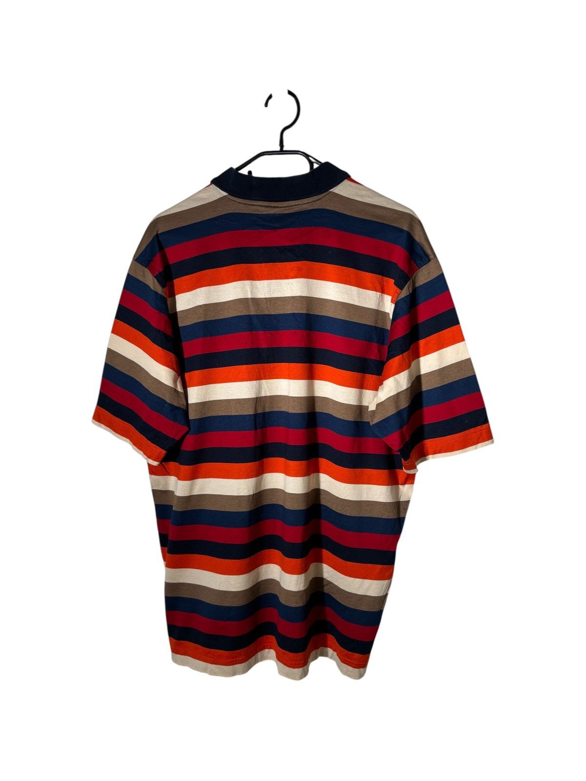 Paul & Shark Paul Shark Rugby Polo Tshirt Striped MultiColor Pocket Logo Size US L / EU 52-54 / 3 - 6 Thumbnail