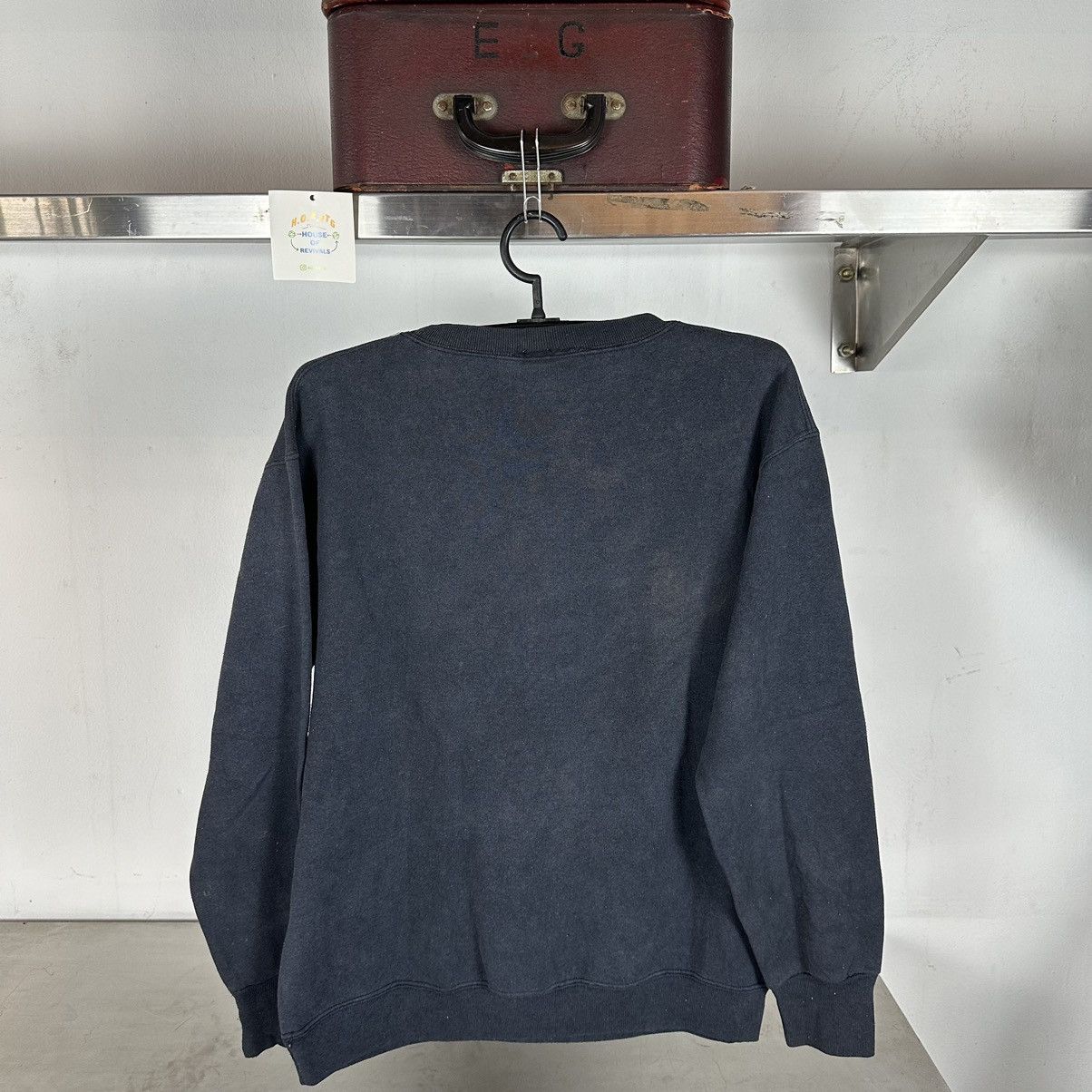 Nutmeg × Vintage Vintage 90s Muhammad Ali Boxer Nutmeg Large Black Sweater Size US L / EU 52-54 / 3 - 2 Thumbnail