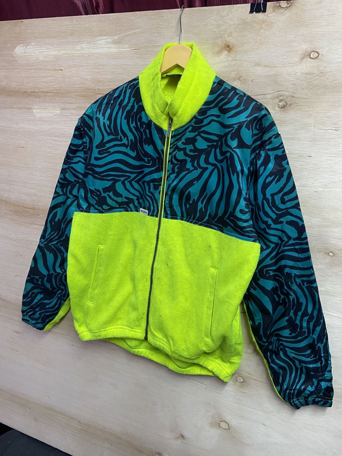 Descente Vintage descente fleece jacket Size US XL / EU 56 / 4 - 2 Thumbnail
