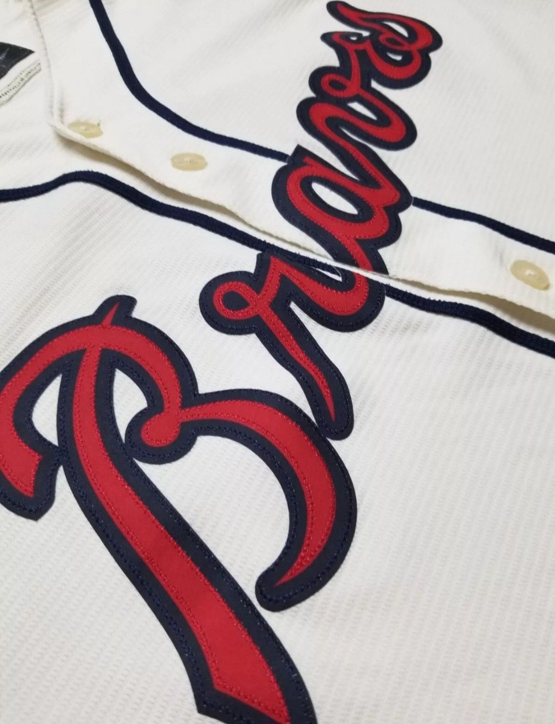 Nike Nike Atlanta Braves MLB Authentic Jersey Sz M Size US M / EU 48-50 / 2 - 6 Thumbnail