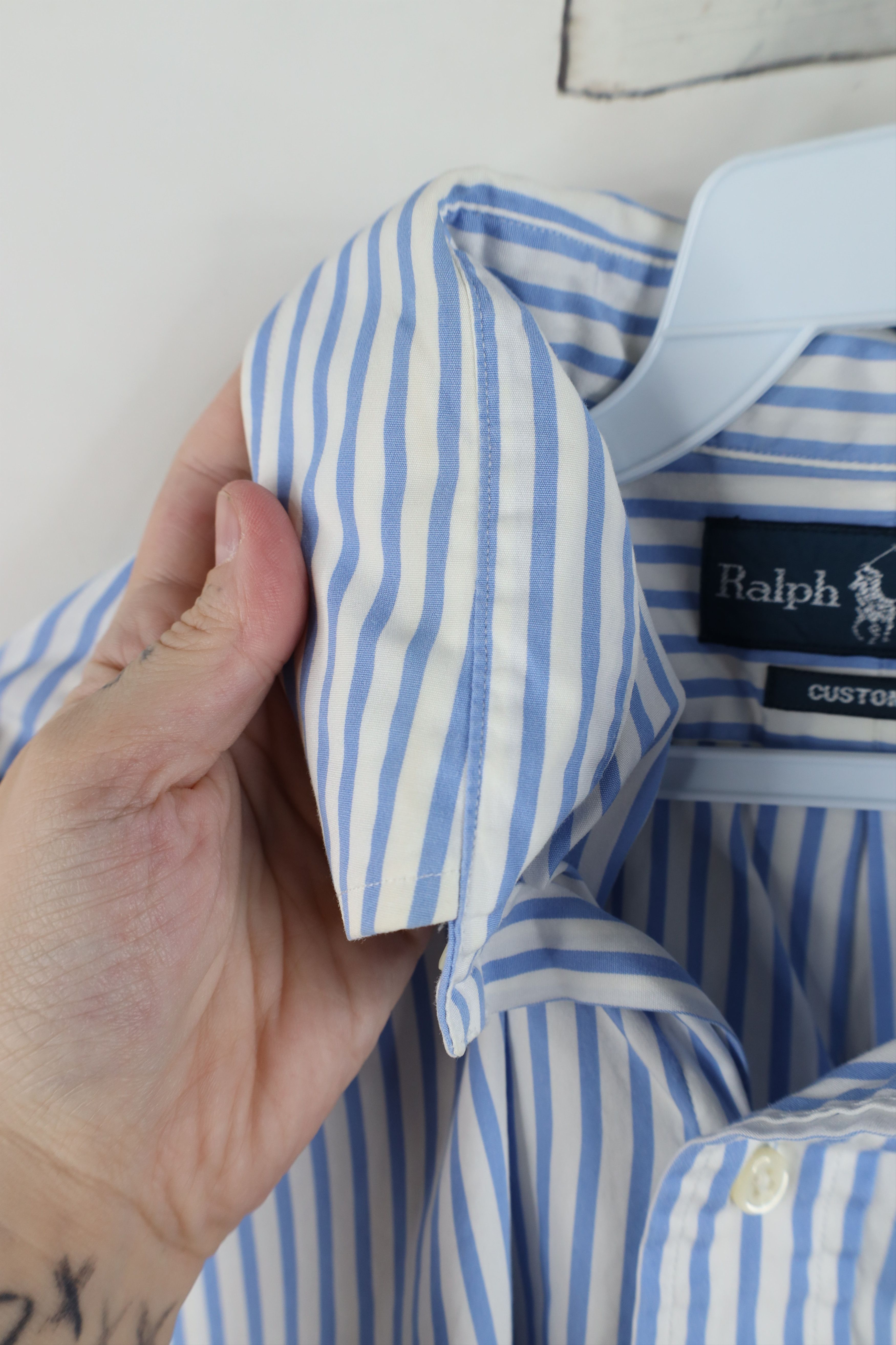 Polo Ralph Lauren Vintage 90s Ralph Lauren Fit Striped Button Down Shirt Size US L / EU 52-54 / 3 - 12 Thumbnail