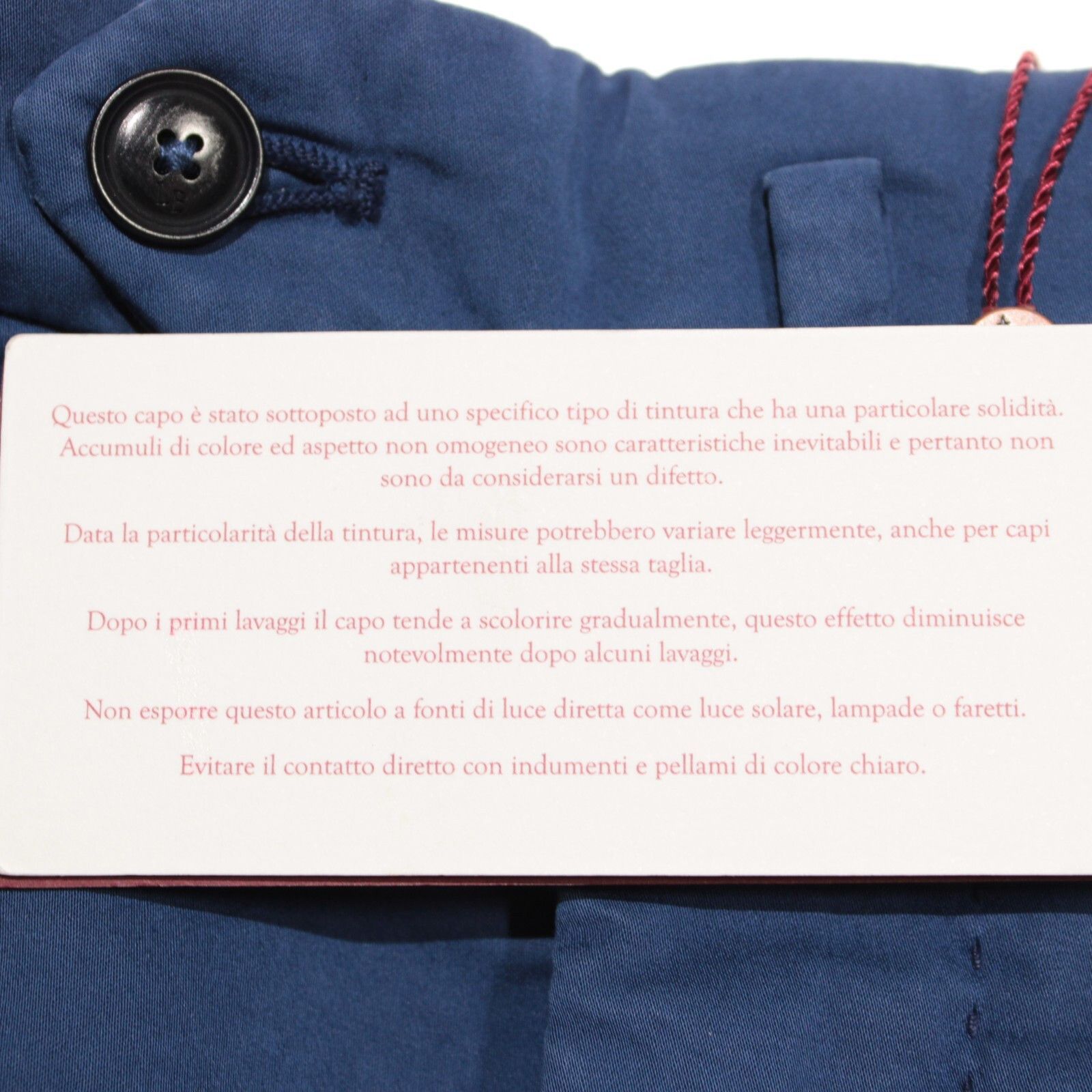 Luciano Barbera Luciano Barbera New with tags Chino Size 32 US In Blue Size US 32 / EU 48 - 5 Thumbnail