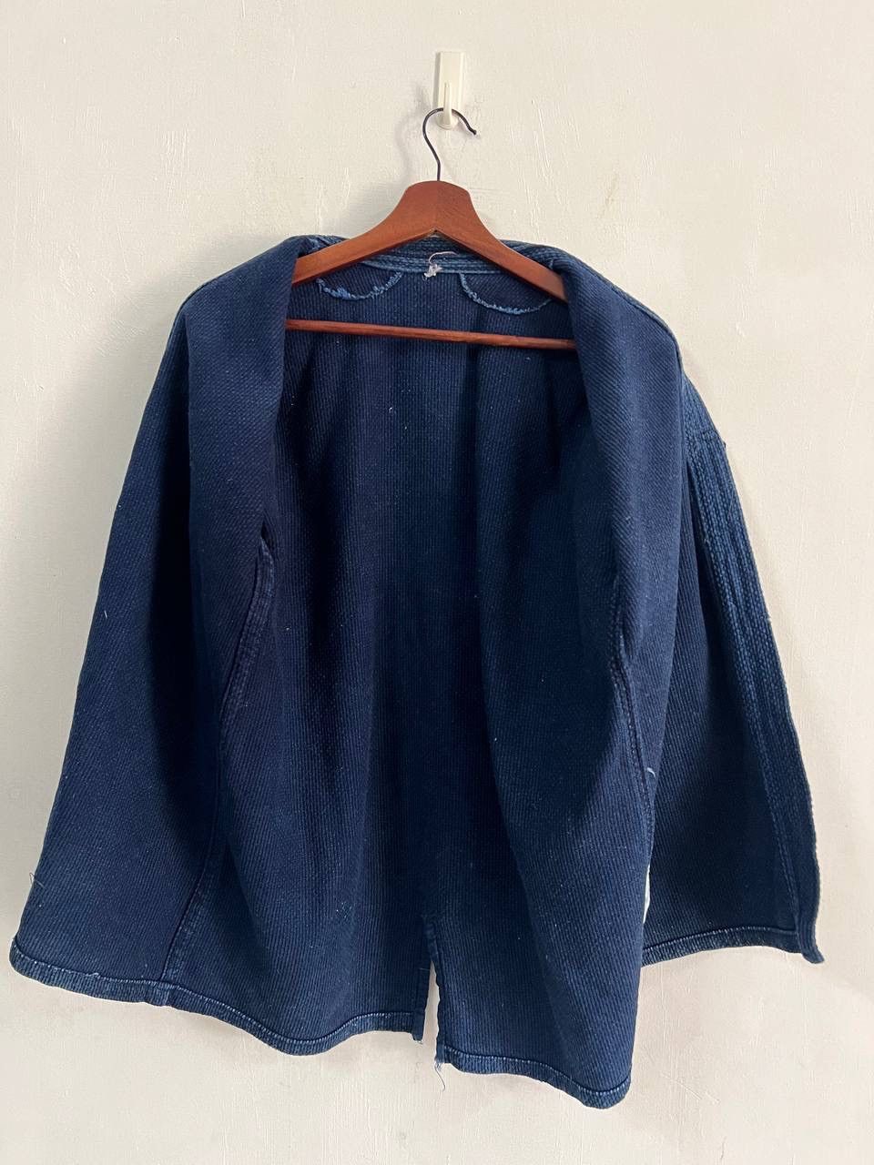 Indigo Vintage Dyed Kendo Uniform Japan Kimono Size US M / EU 48-50 / 2 - 13 Thumbnail
