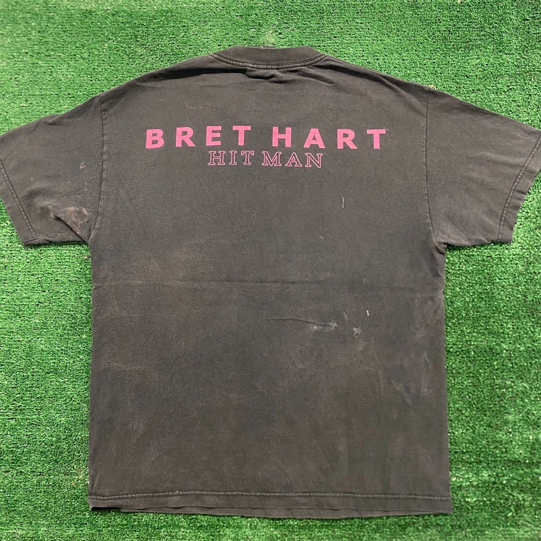 Vintage Vintage Y2K Sun Faded Cyber Goth Heart Skull WWE T-Shirt Size US L / EU 52-54 / 3 - 6 Thumbnail
