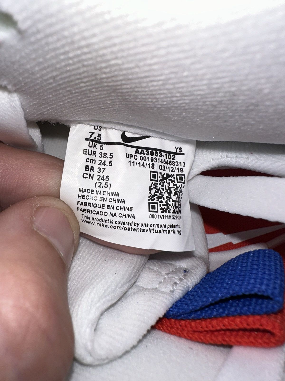 Nike Nike Foamposite ‘USA’ Women’s Size US 7.5 / IT 37.5 - 7 Thumbnail