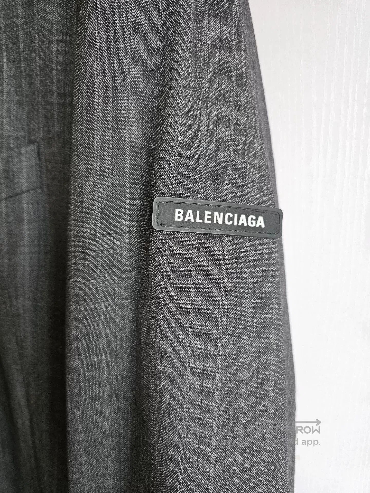 Balenciaga gray wool suit jacket by Balenciaga. Size US L / EU 52-54 / 3 - 2 Thumbnail