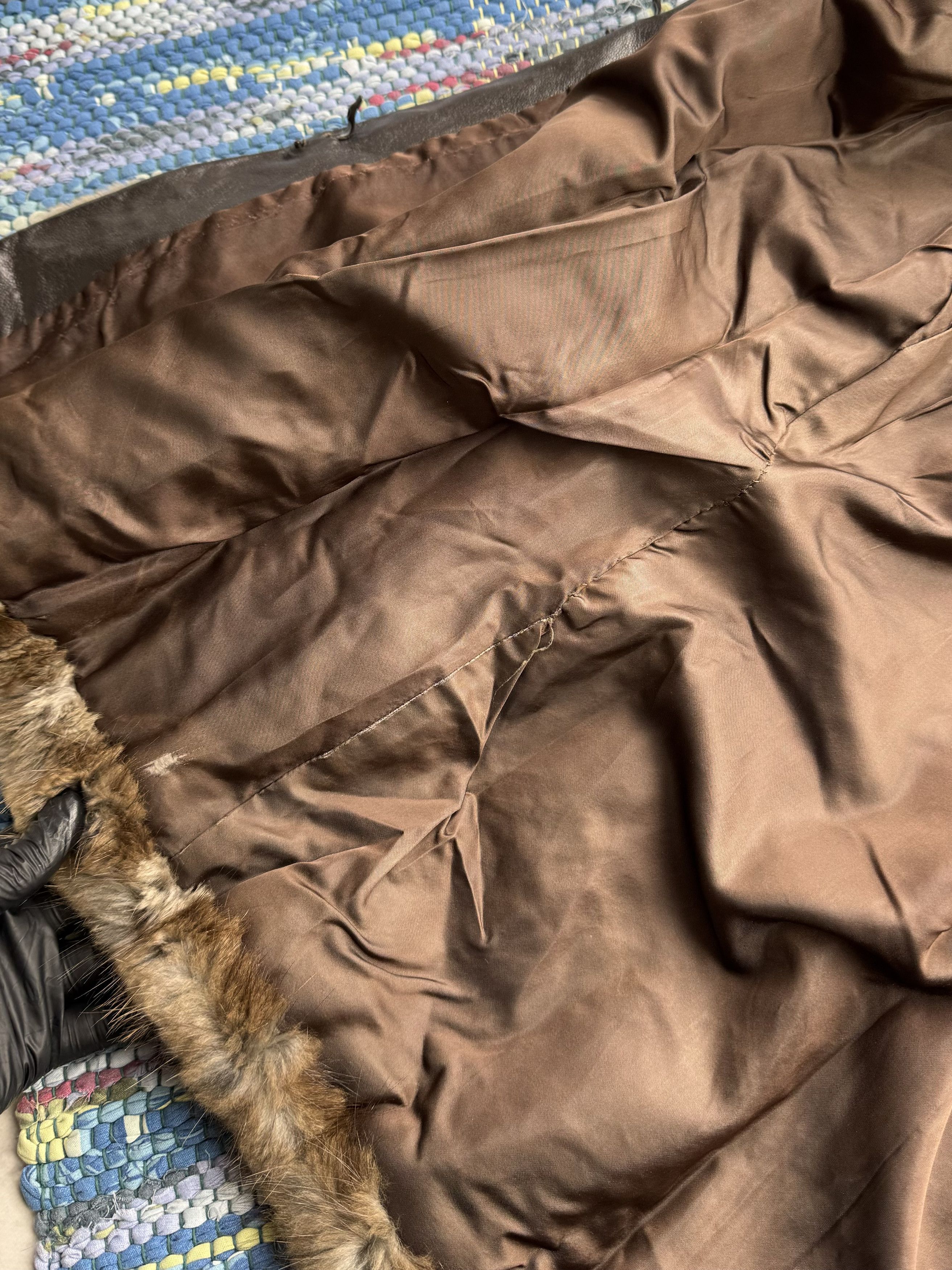 Vintage Vintage Real Fur Coat A252D15 Size S / US 4 / IT 40 - 7 Thumbnail