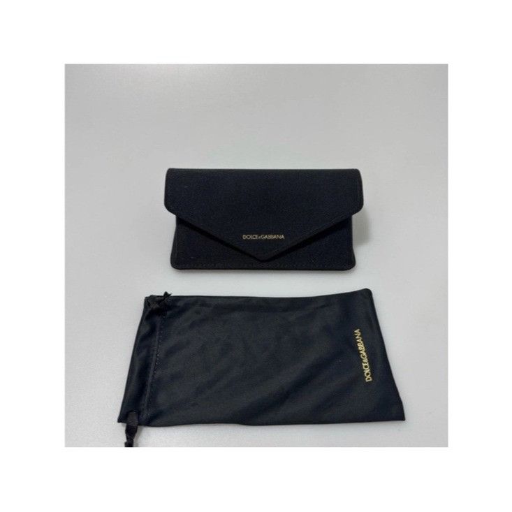 Dolce & Gabbana Dolce & Gabbana Rectangular Frame TintedSunglasses Black Gol Size ONE SIZE - 8 Thumbnail