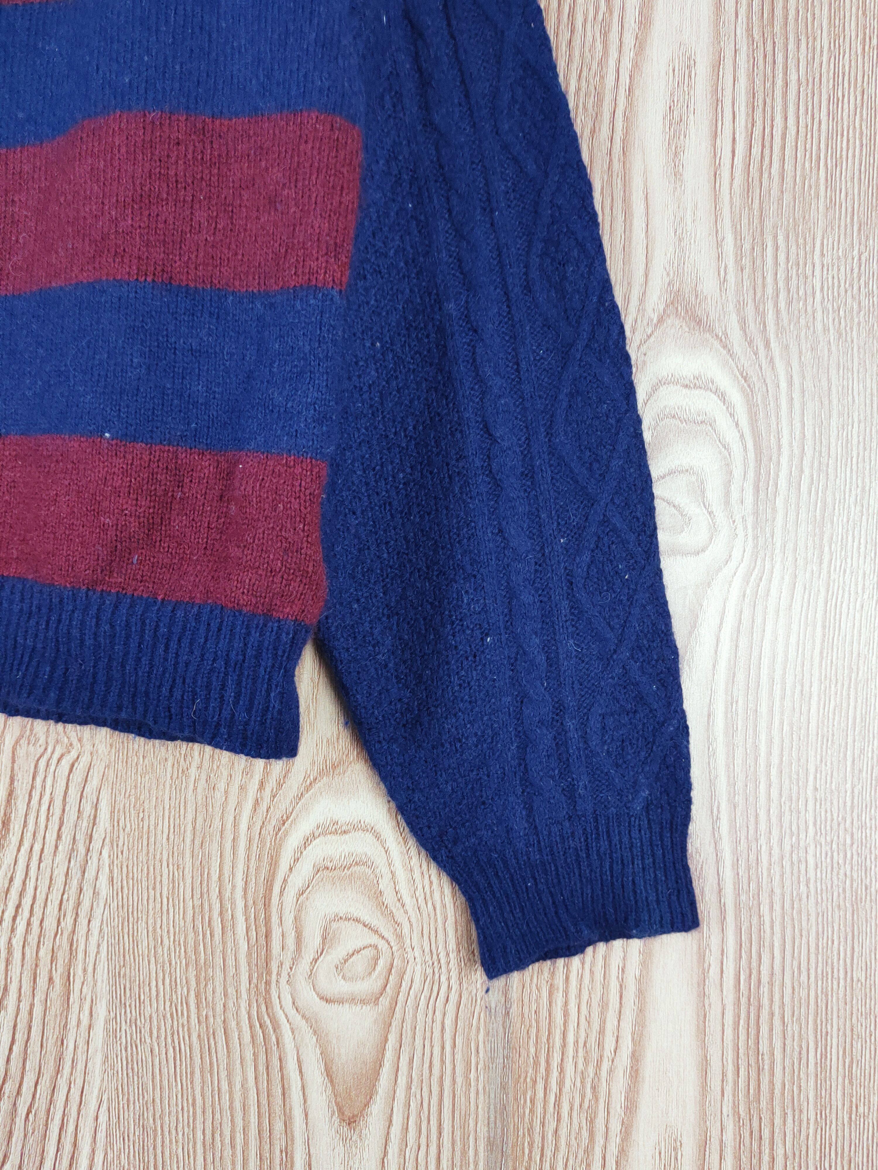 Japanese Brand × Solid and Striped I Love H81 Navy stripe Knitwear Sweatshirts #W471 Size M / US 6-8 / IT 42-44 - 6 Thumbnail