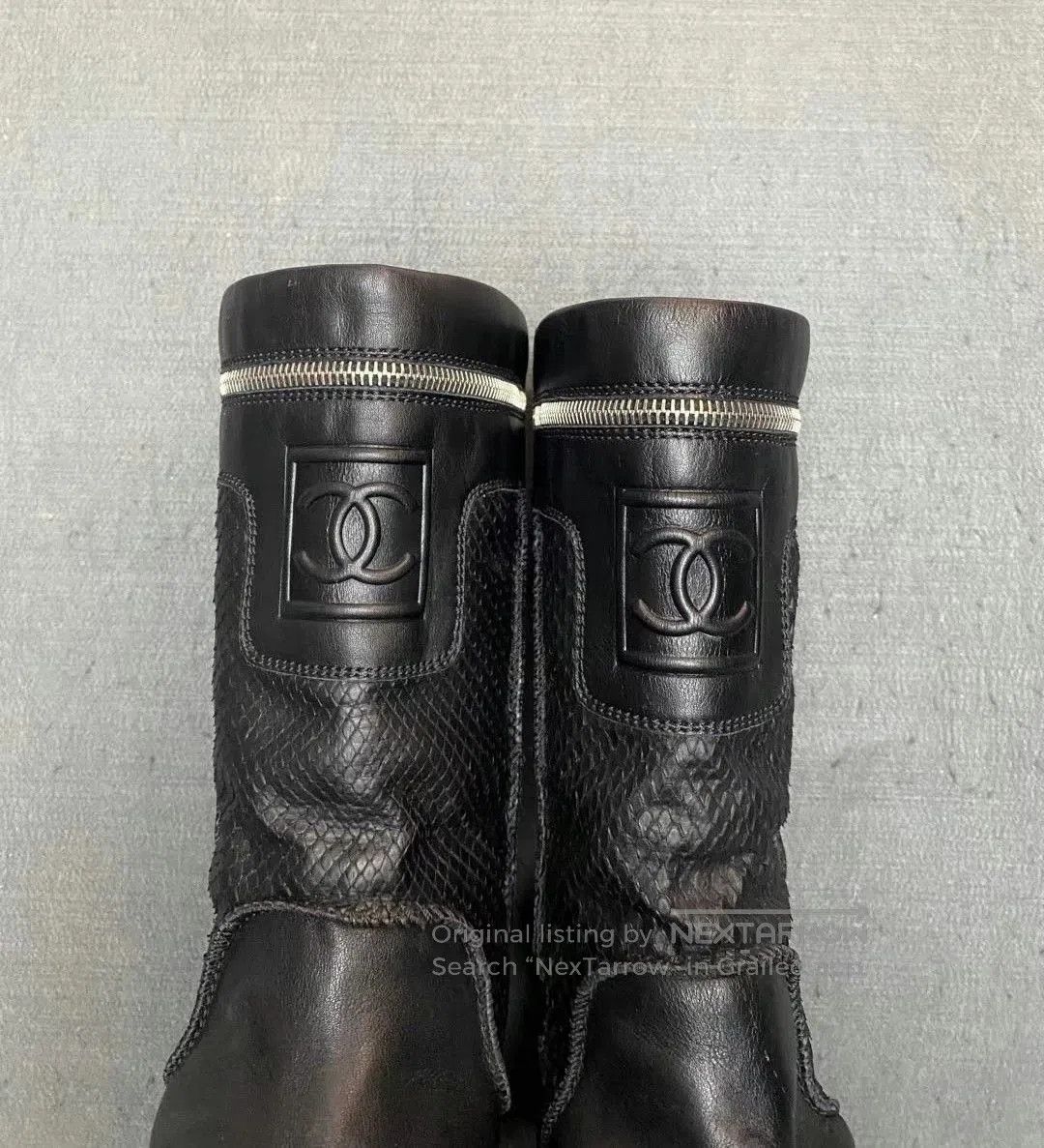Chanel Chanel High Boots. Size US 9 / IT 39 - 3 Thumbnail