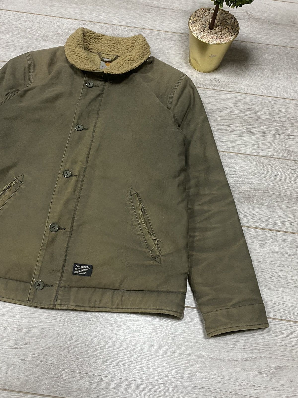 Carhartt Carhartt Sheffield distressed faded vintage jacket Size US M / EU 48-50 / 2 - 3 Thumbnail