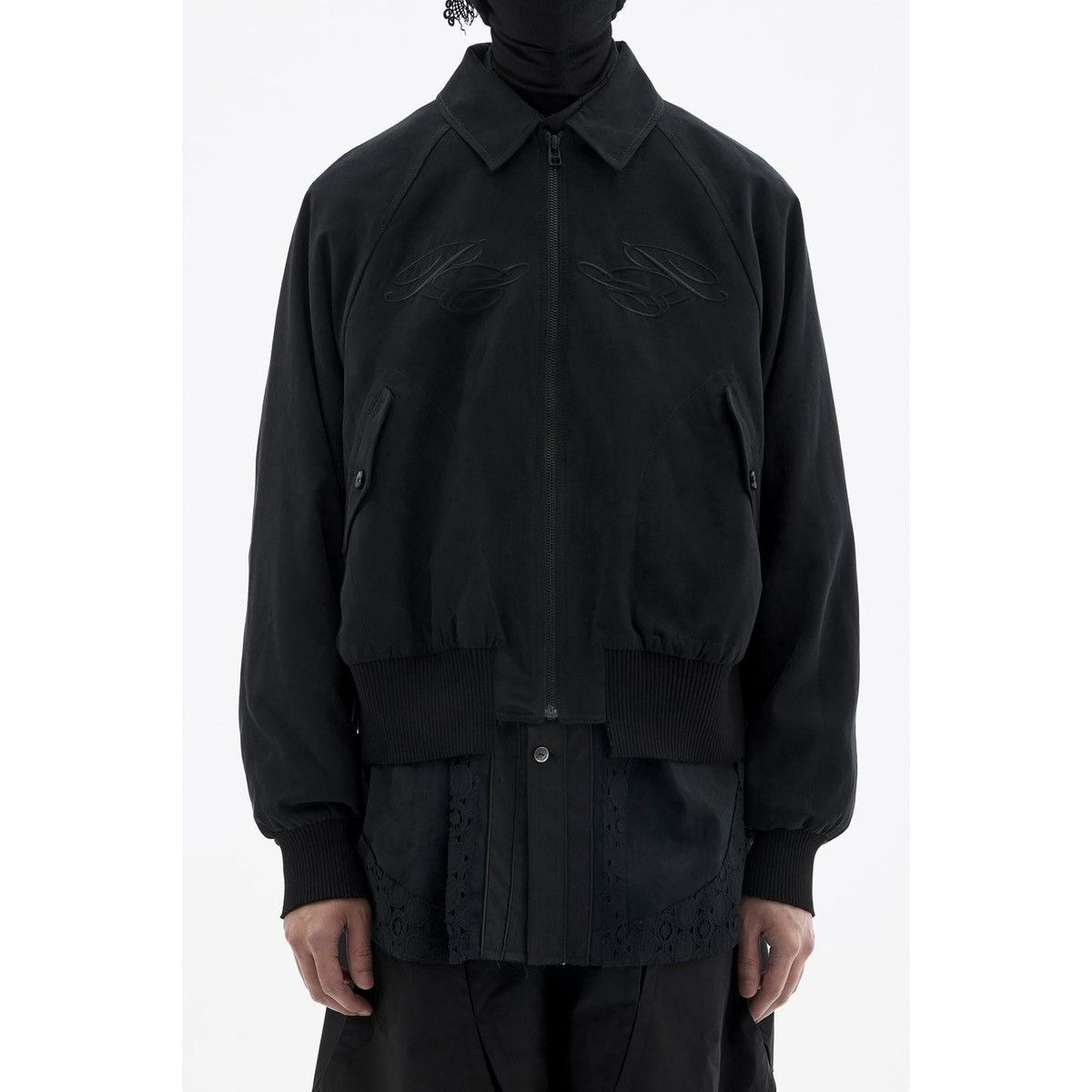 ジャケット・アウター troubled waters Waxed Parachute Bomber Professor.E Troubled Waters Waxed Parachute Bomber | Grailed