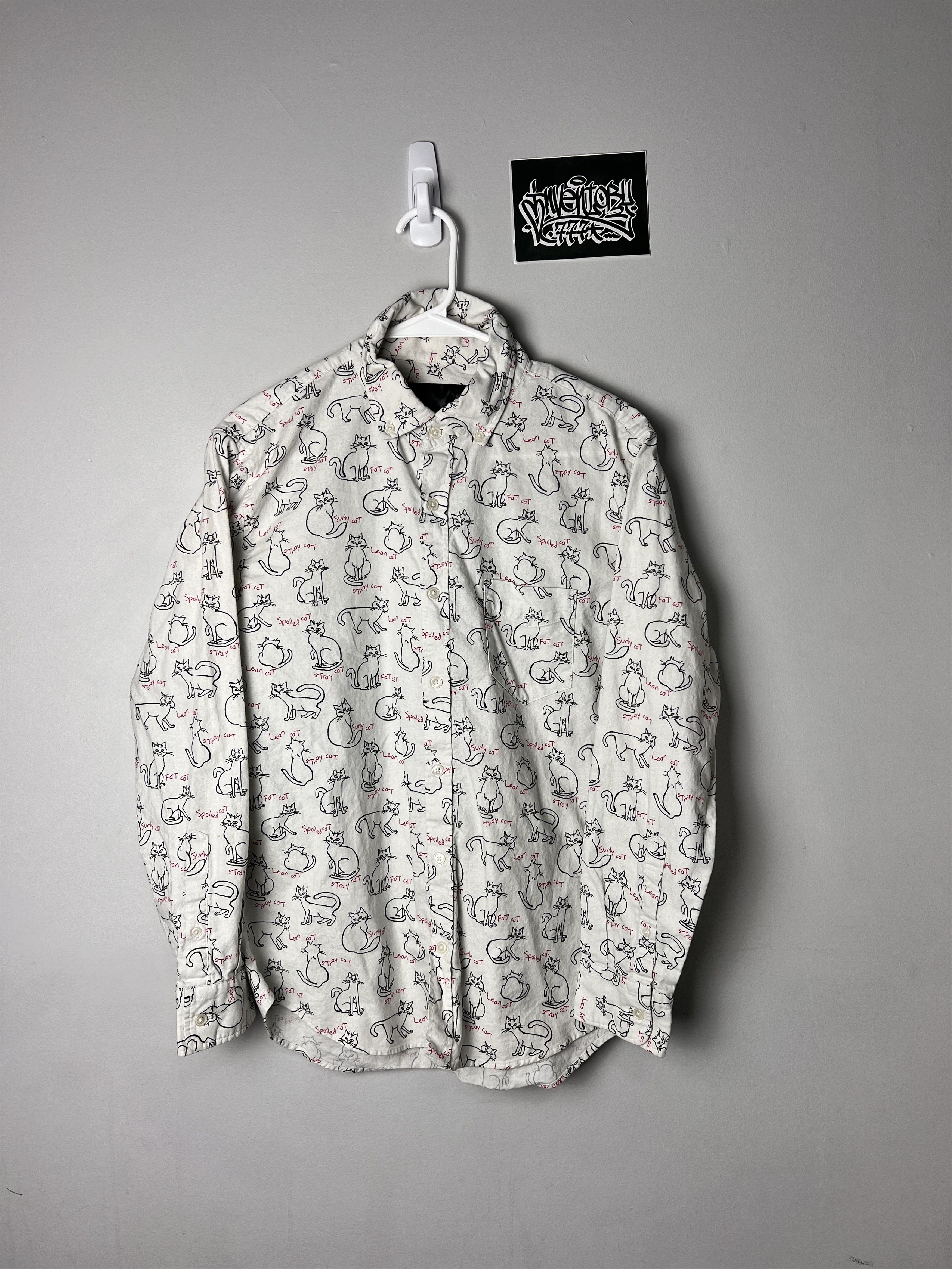 Other Rovtski - Cat Aop L/S Size US M / EU 48-50 / 2 - 1 Thumbnail