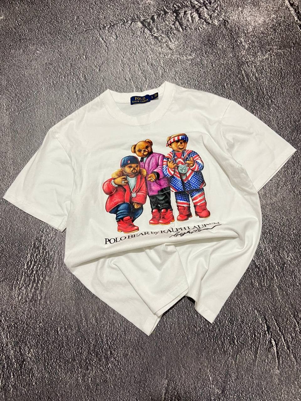 Polo Ralph Lauren Polo Ralph Lauren 3D hip hop bears big print print tee Size US S / EU 44-46 / 1 - 1 Thumbnail