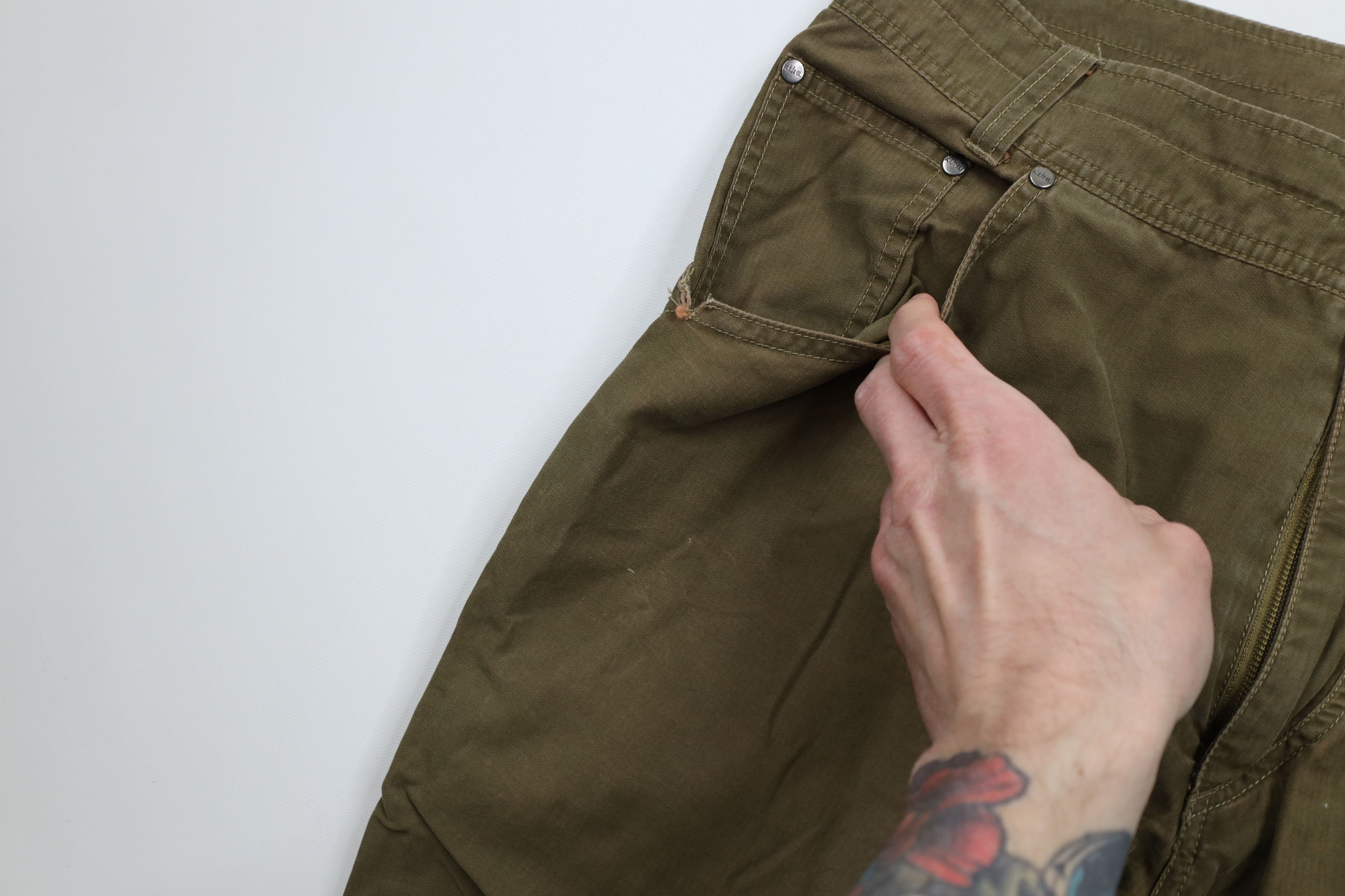Kuhl × Vintage Kuhl Mountain Vintage Patina Dye Outrage Hiking Trail Pants Size US 34 / EU 50 - 7 Thumbnail