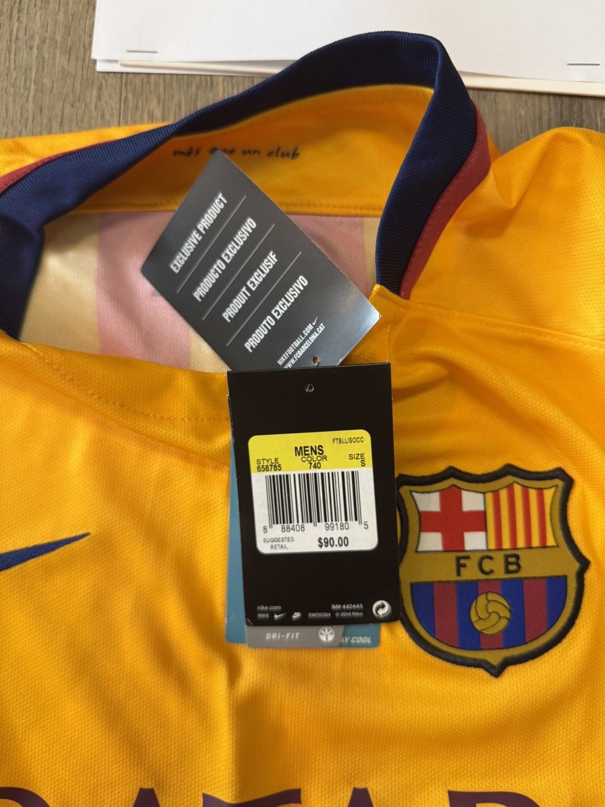 Other Barcelona FC Soccer Jersey Kit Size US S / EU 44-46 / 1 - 3 Thumbnail