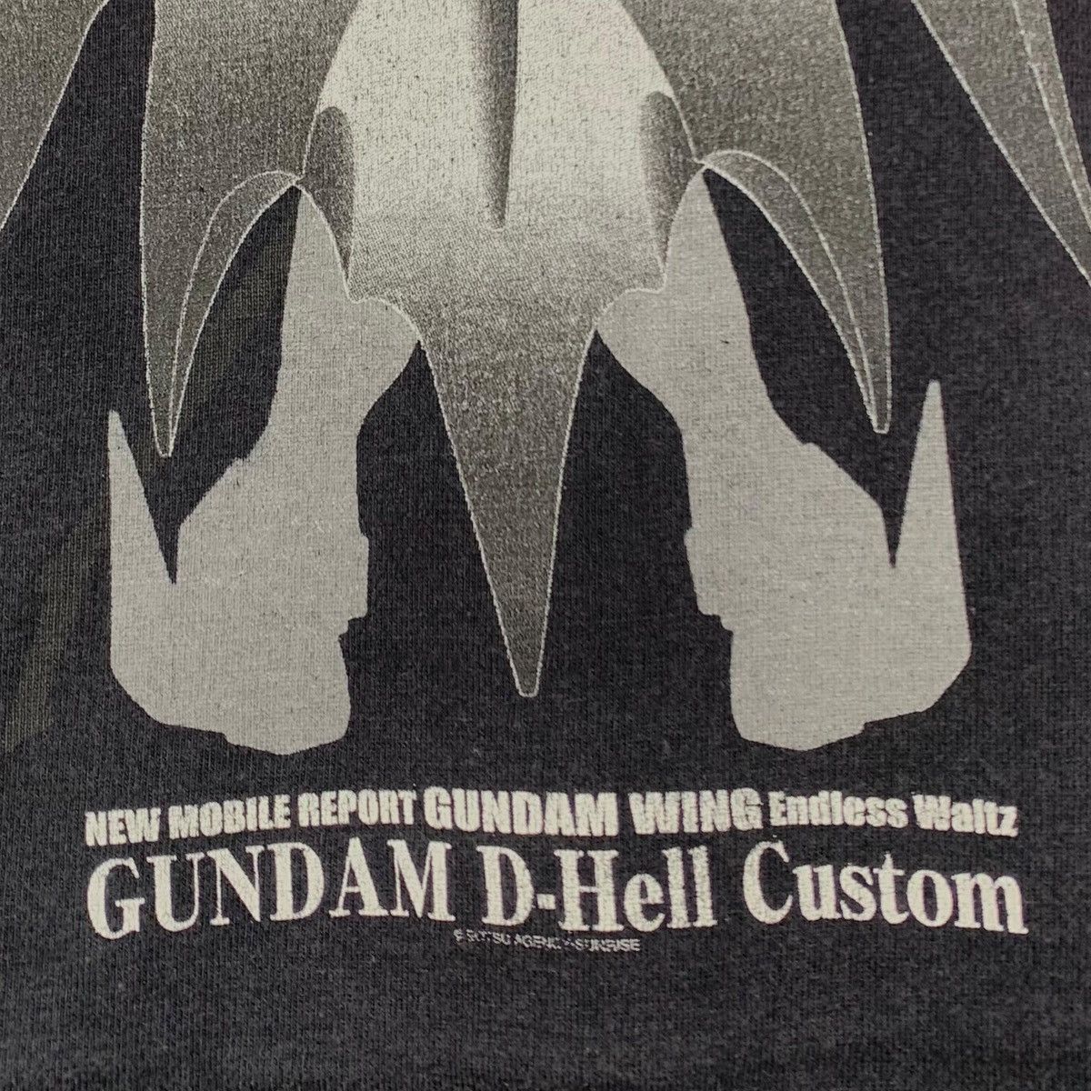 Vintage GUNDAM WING Gundam D-Hell Custom Anime Mobile Suit Tshirt Size US L / EU 52-54 / 3 - 2 Thumbnail