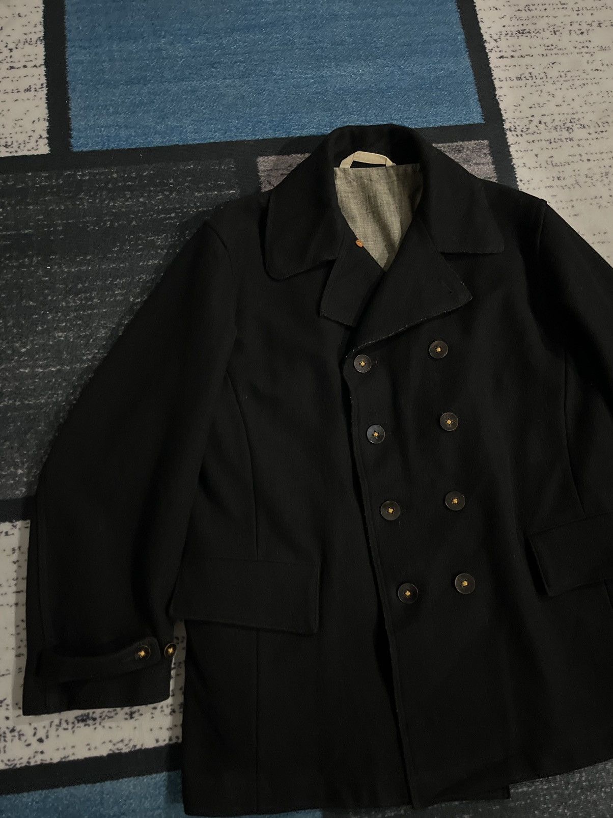 45rpm 45rpm Wool Double Breasted Jacket Size US XL / EU 56 / 4 - 8 Thumbnail