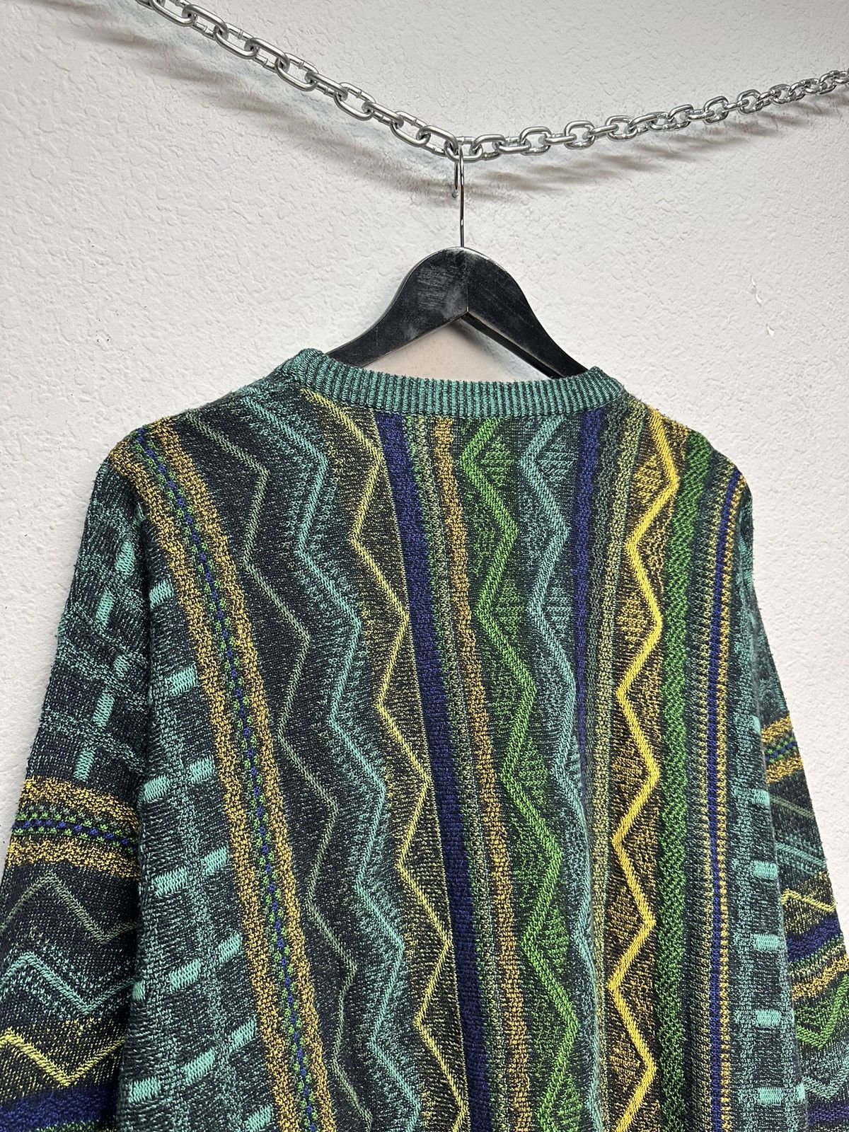 Carlo Colucci Vintage Multicolour Carlo Colucci Knit Sweater Coogi Canada Size US L / EU 52-54 / 3 - 11 Thumbnail