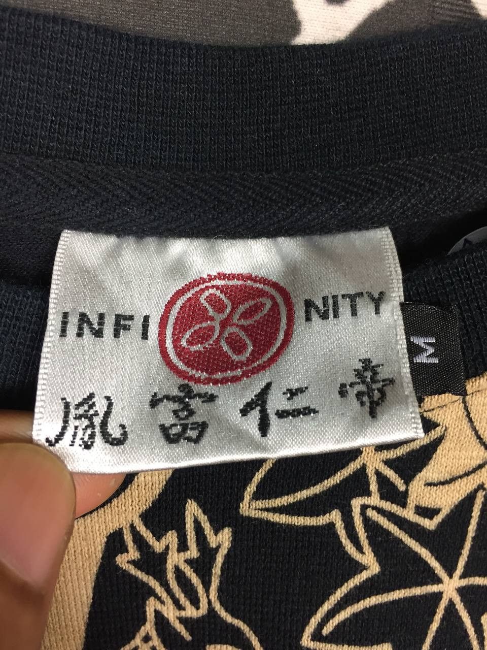 Japanese Brand Vtg Infinity Japanese Traditional Sukajan Longsleeve Tee Size US M / EU 48-50 / 2 - 8 Thumbnail