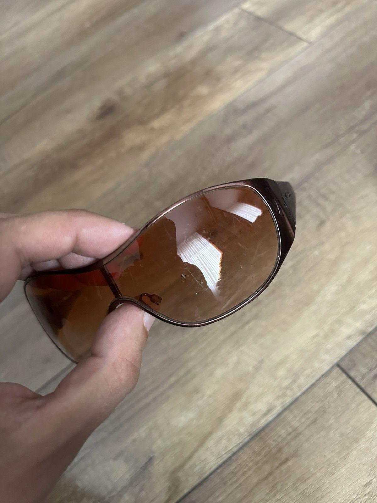Oakley Oakley Sunglasses Glasses Vintage Gorpcore USA Size ONE SIZE - 9 Thumbnail