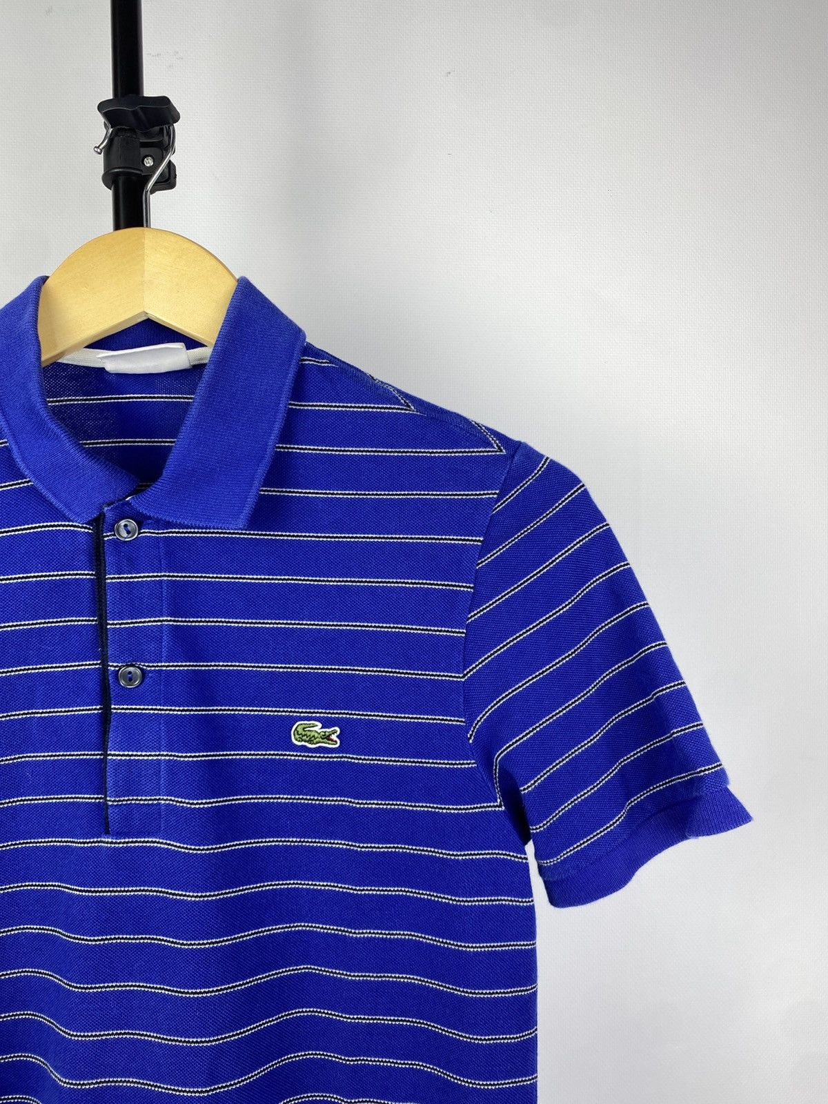 Lacoste × Vintage Vintage 90s Lacoste Logo Made in France Polo t-shirt Size US S / EU 44-46 / 1 - 2 Thumbnail