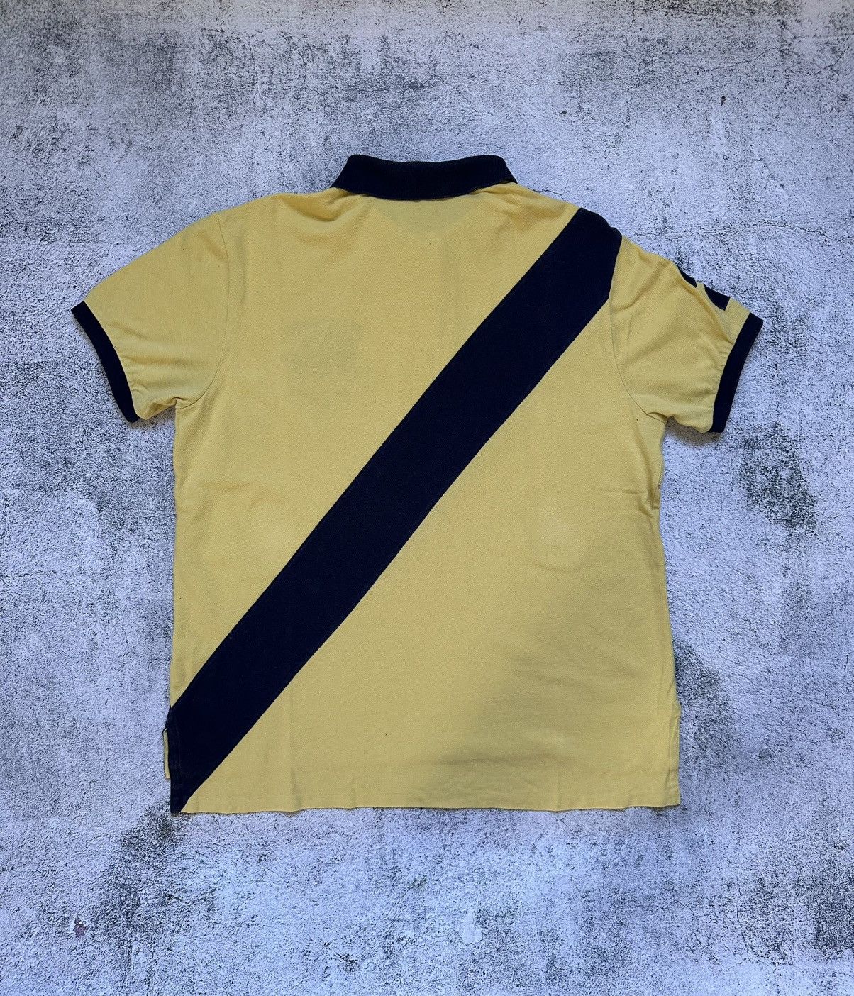 Polo Ralph Lauren Vintage Polo Ralph Lauren Yellow Fit Big Logo Y2K Size US XL / EU 56 / 4 - 2 Thumbnail