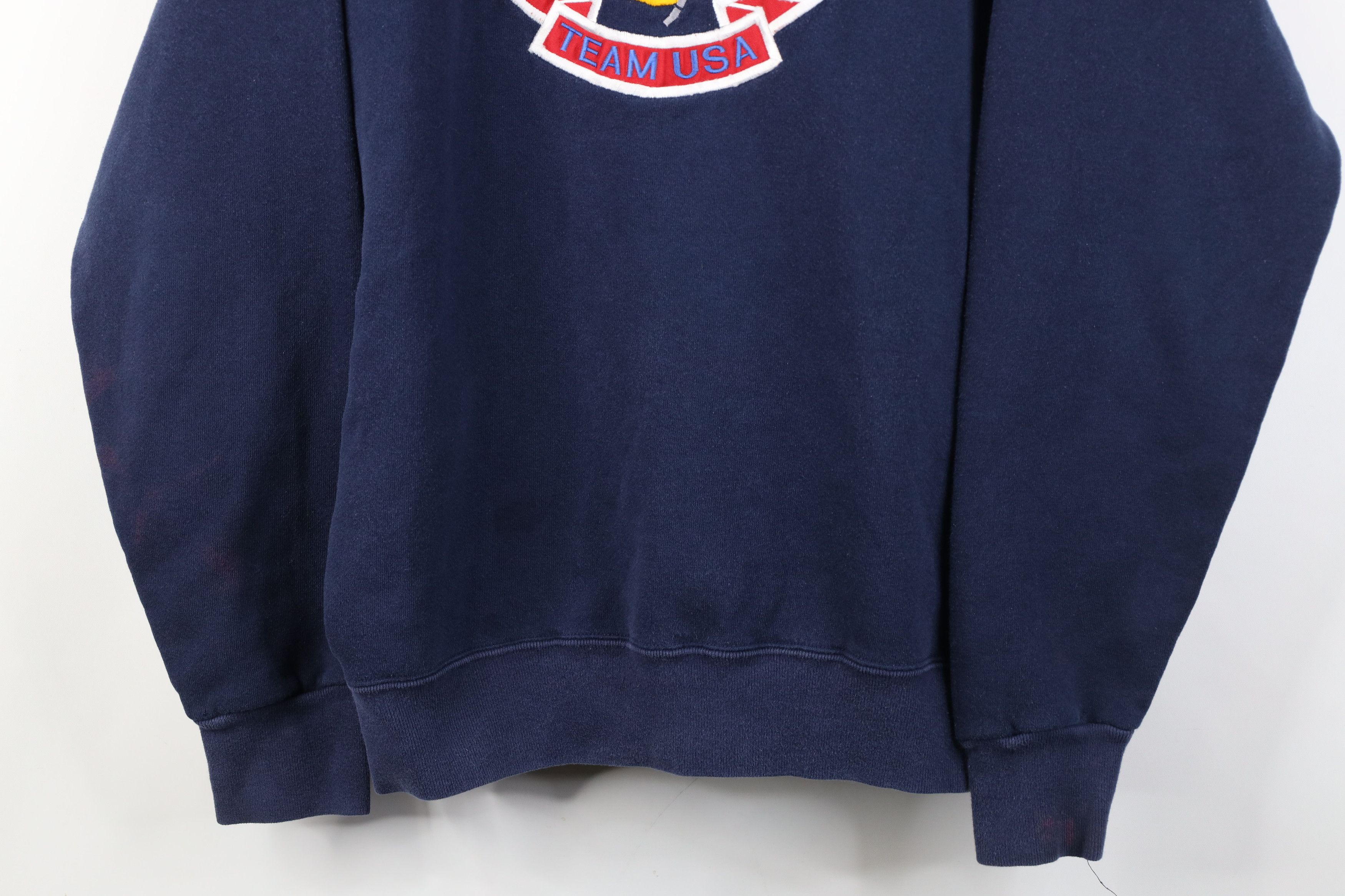 Vintage Vintage 90s Streetwear USA Sailing Anchor Sweatshirt USA Size XL / US 12-14 / IT 48-50 - 3 Thumbnail