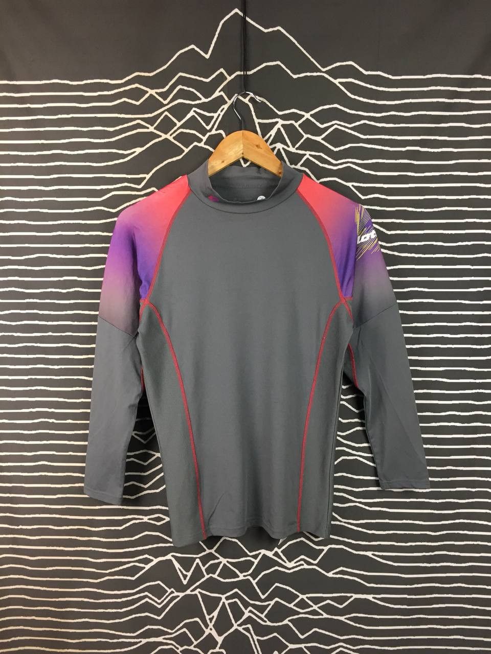 Lotto Sport Lotto Sport Base Layer Fade Gradient Gorpcore Athletic Top Size US M / EU 48-50 / 2 - 2 Thumbnail