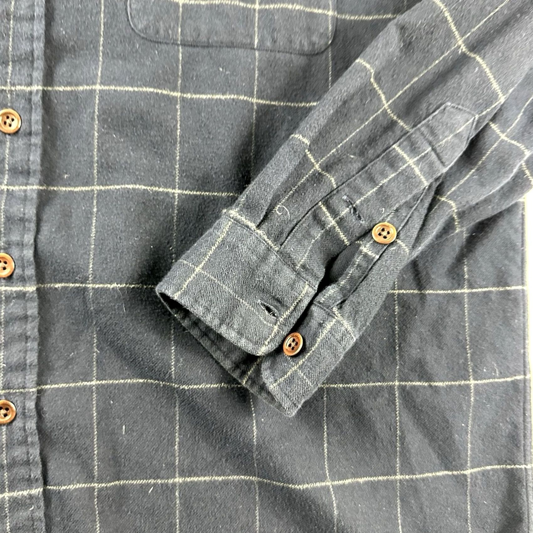 Polo Ralph Lauren Polo Ralph Lauren Lowell Sport Blue Check Flannel Cotton Button-Up Shirt XL Men Size US XL / EU 56 / 4 - 4 Thumbnail
