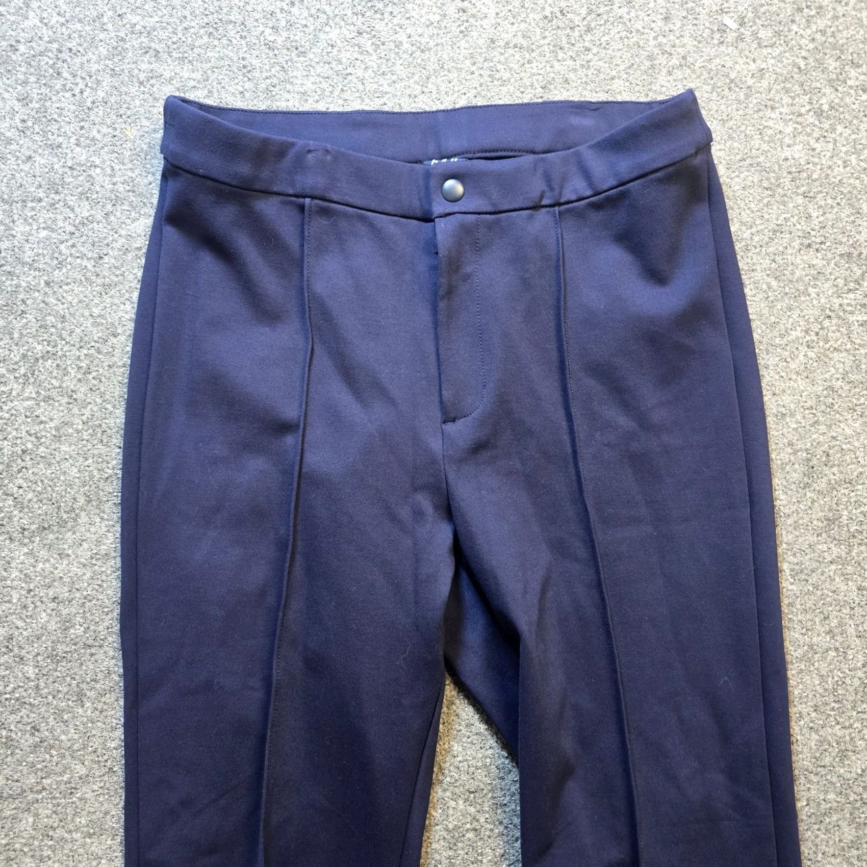 Gap Gap Pants Women's Size 14 Blue Flare Stretch Flat Front Regular Rise 33 Inseam Pants Size 36" / US 14 / IT 50 - 2 Thumbnail