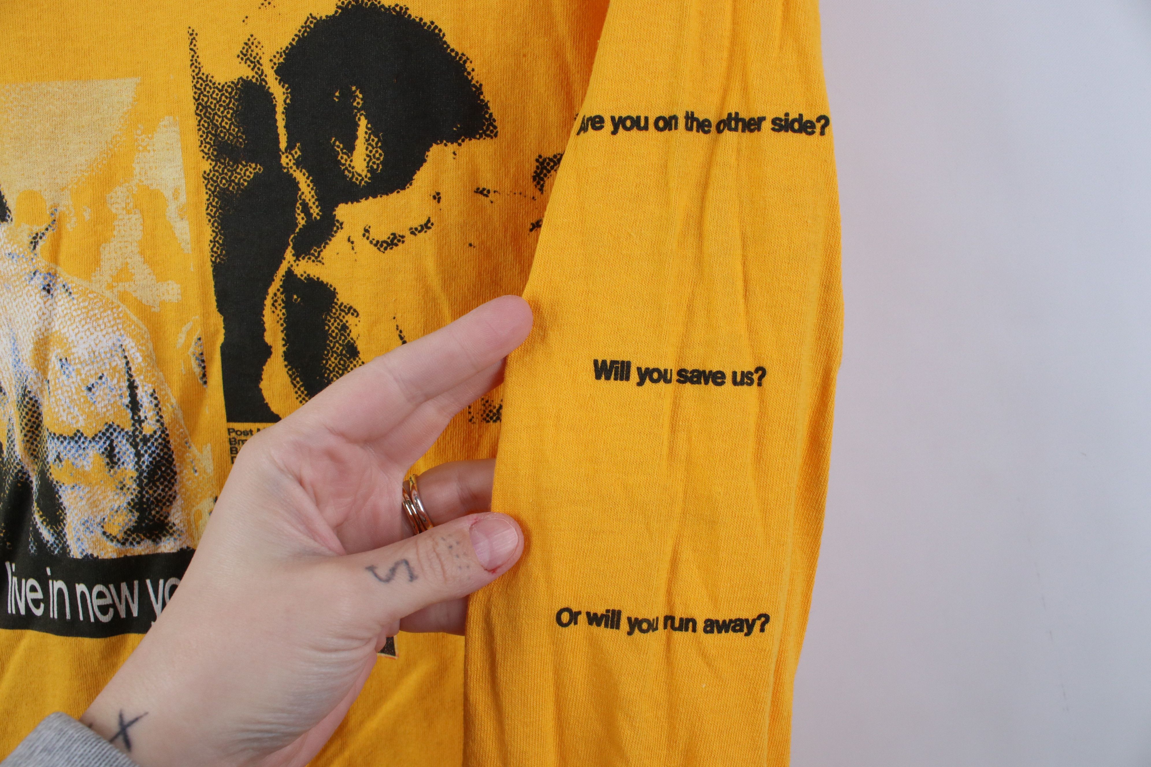 Vintage Vintage Y2K Posty Co 2018 Post Malone Long Sleeve T-Shirt Size US M / EU 48-50 / 2 - 8 Thumbnail